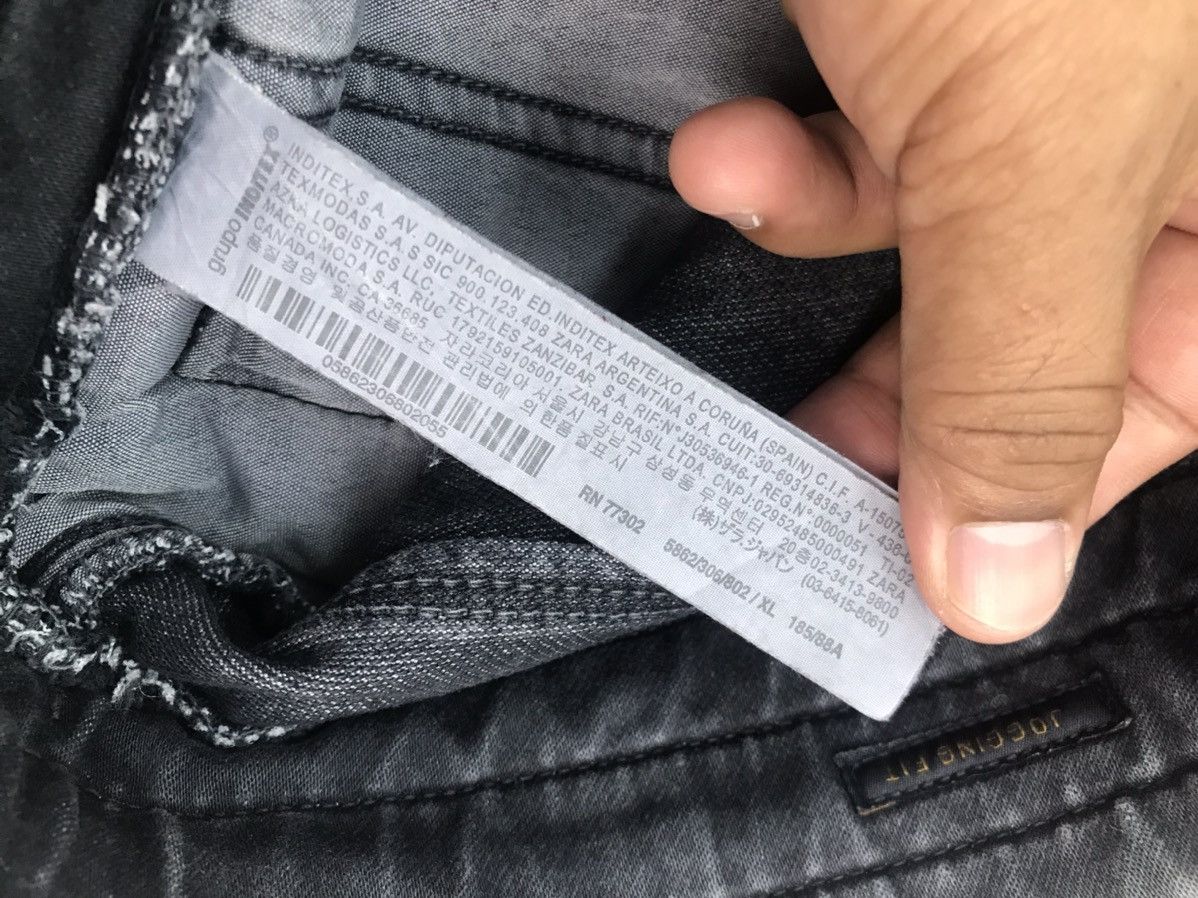 Zara Zara men stretchable denim distressed jogger pant Size US 34 / EU 50 - 13 Thumbnail