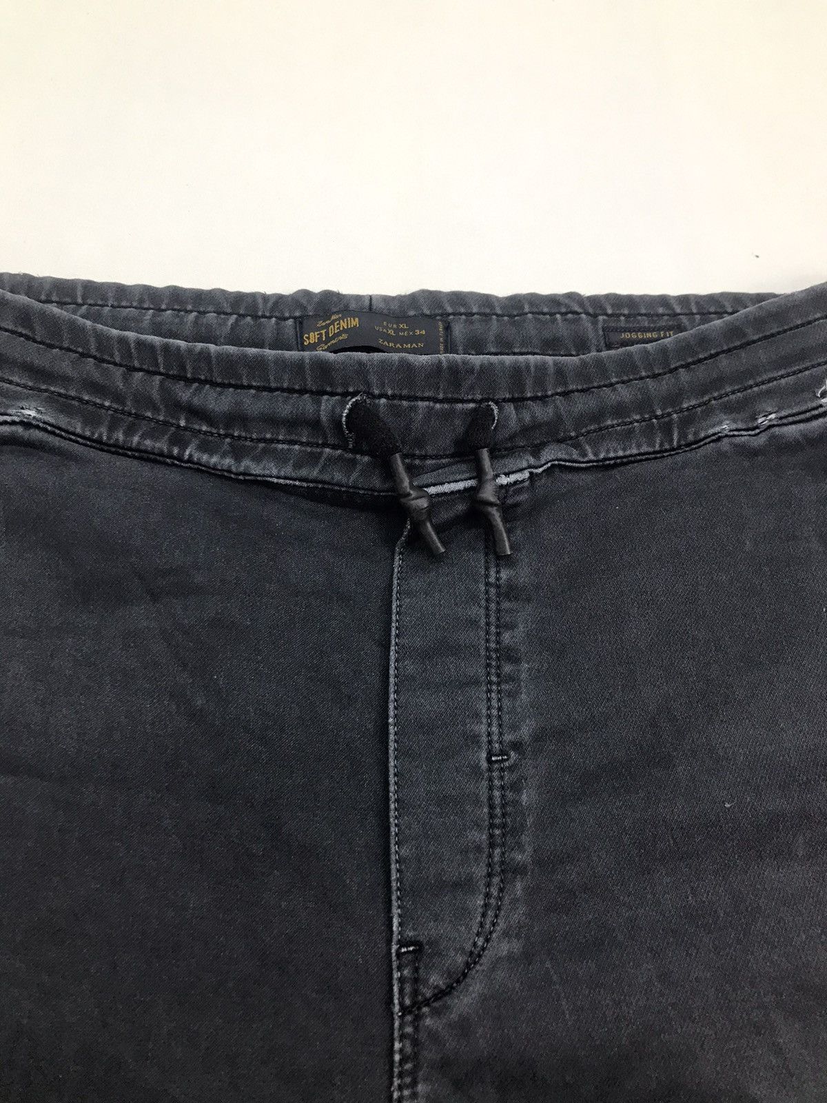 Zara Zara men stretchable denim distressed jogger pant Size US 34 / EU 50 - 10 Thumbnail