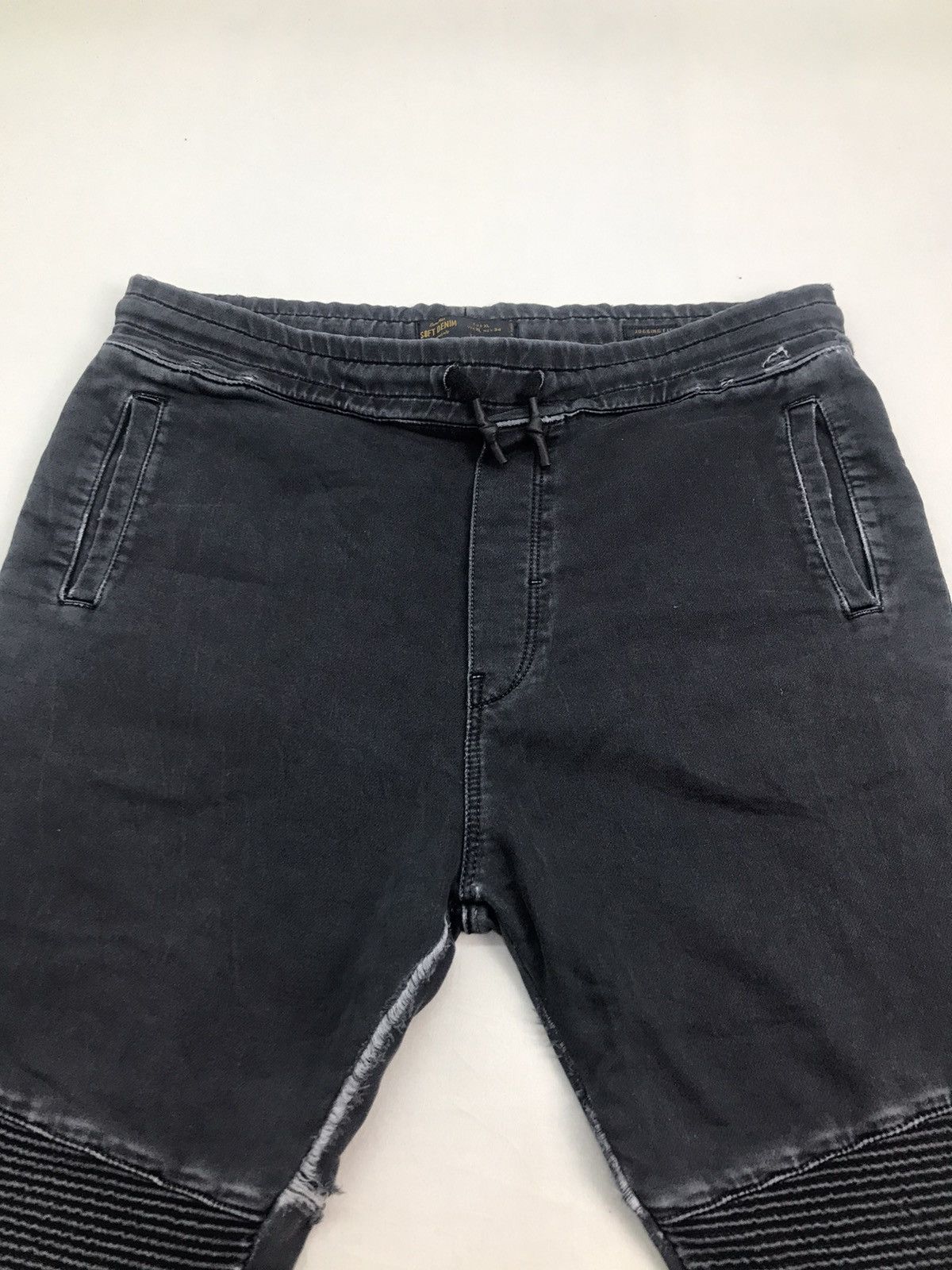 Zara Zara men stretchable denim distressed jogger pant Size US 34 / EU 50 - 7 Thumbnail