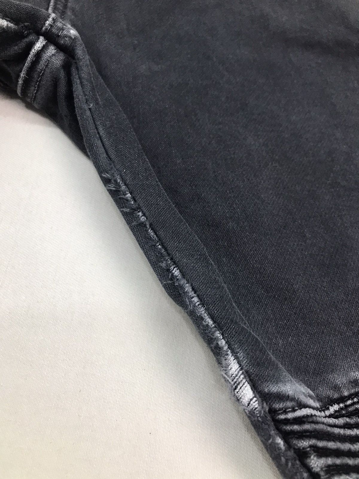 Zara Zara men stretchable denim distressed jogger pant Size US 34 / EU 50 - 19 Thumbnail