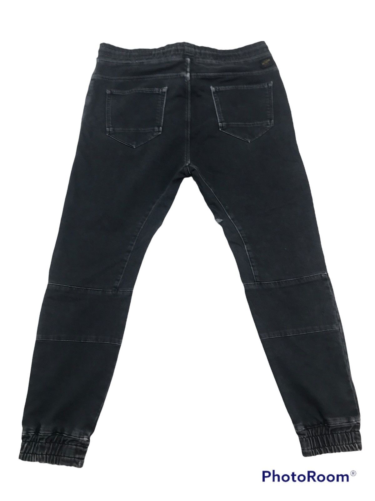 Zara Zara men stretchable denim distressed jogger pant Size US 34 / EU 50 - 2 Thumbnail