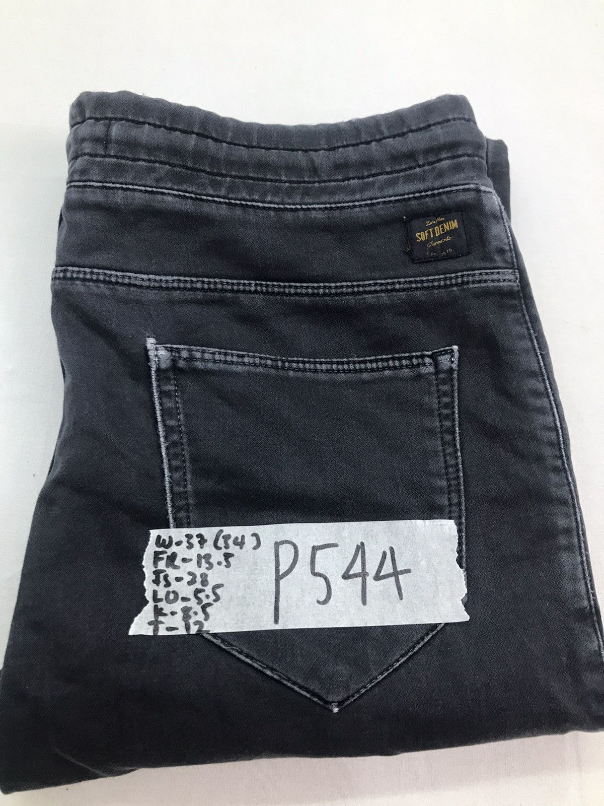 Zara Zara men stretchable denim distressed jogger pant Size US 34 / EU 50 - 25 Thumbnail