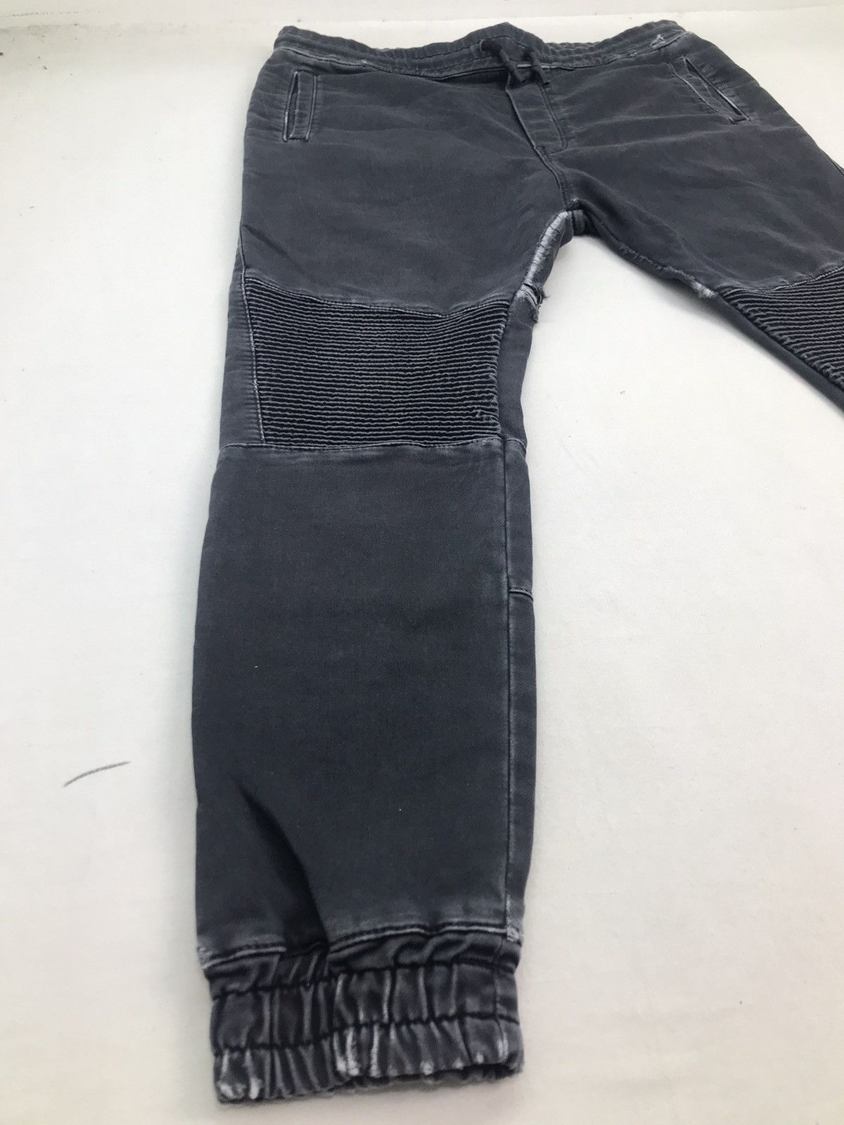 Zara Zara men stretchable denim distressed jogger pant Size US 34 / EU 50 - 4 Thumbnail
