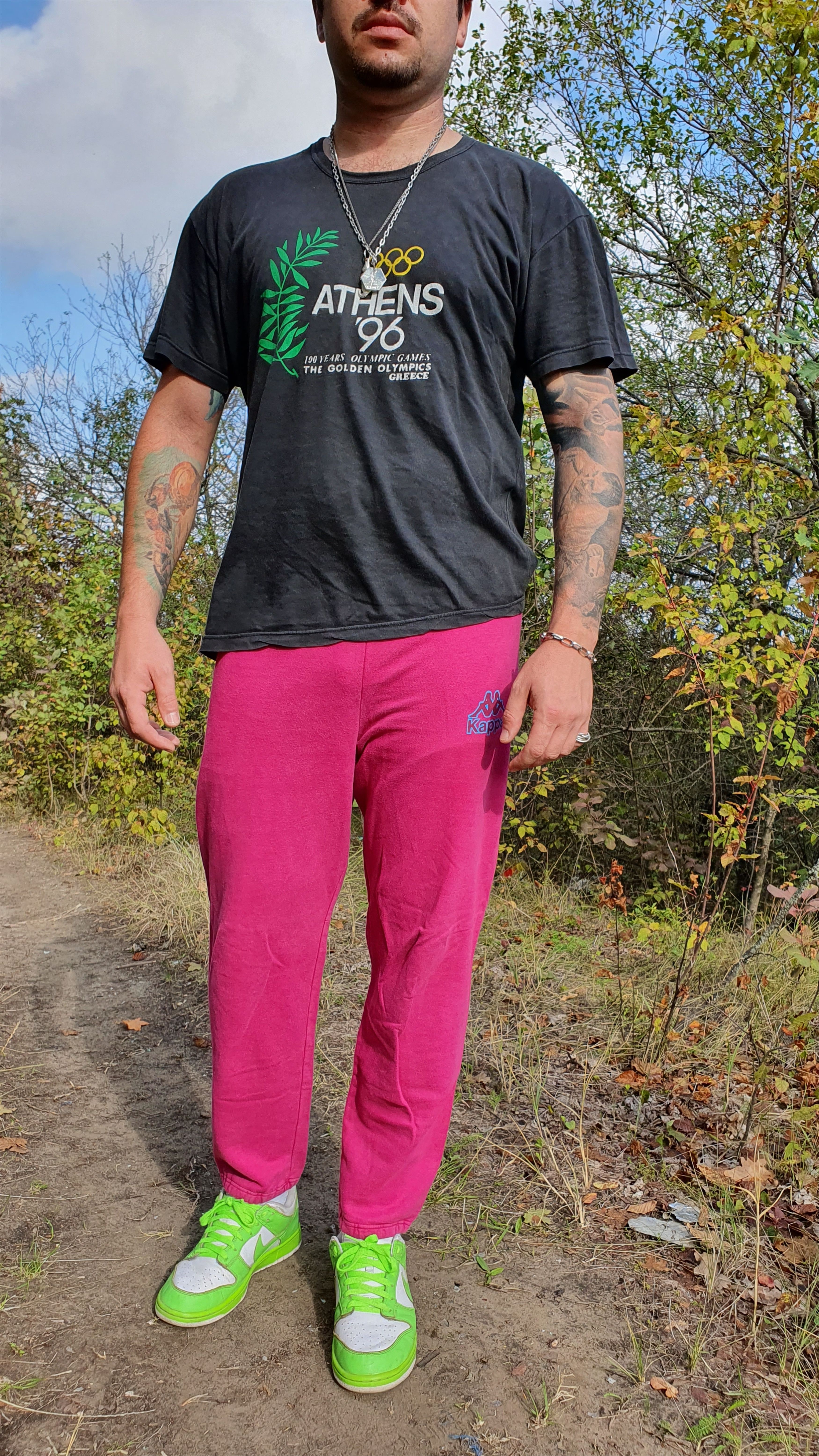 Kappa × Vintage 90s Vintage Pink Kappa Sport Pants Size US 32 / EU 48 - 3 Thumbnail