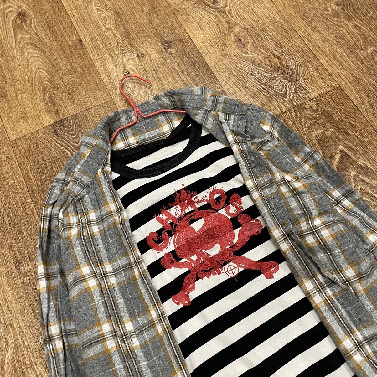 Flannel Vintage 90s Plaid Flannel Shirt Y2K Streetwear Checkered Size US S / EU 44-46 / 1 - 5 Thumbnail