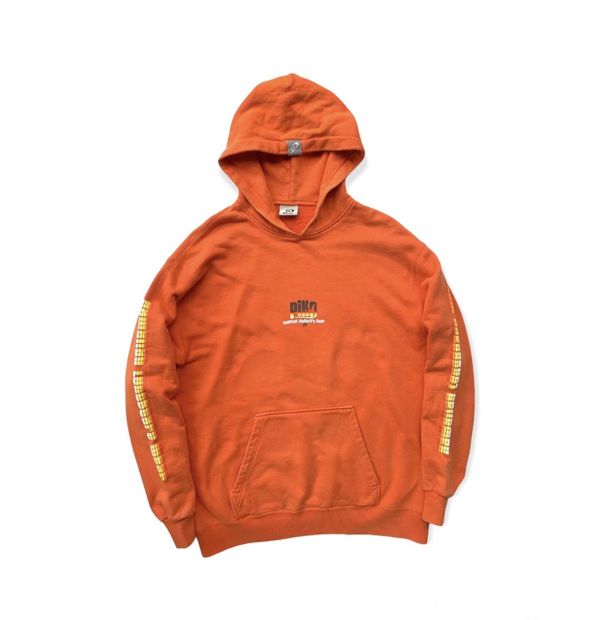 Vintage Vintage PIKO HAWAIIAN Longboard Wear Baggy Orange Hoodie Size US M / EU 48-50 / 2 - 2 Thumbnail