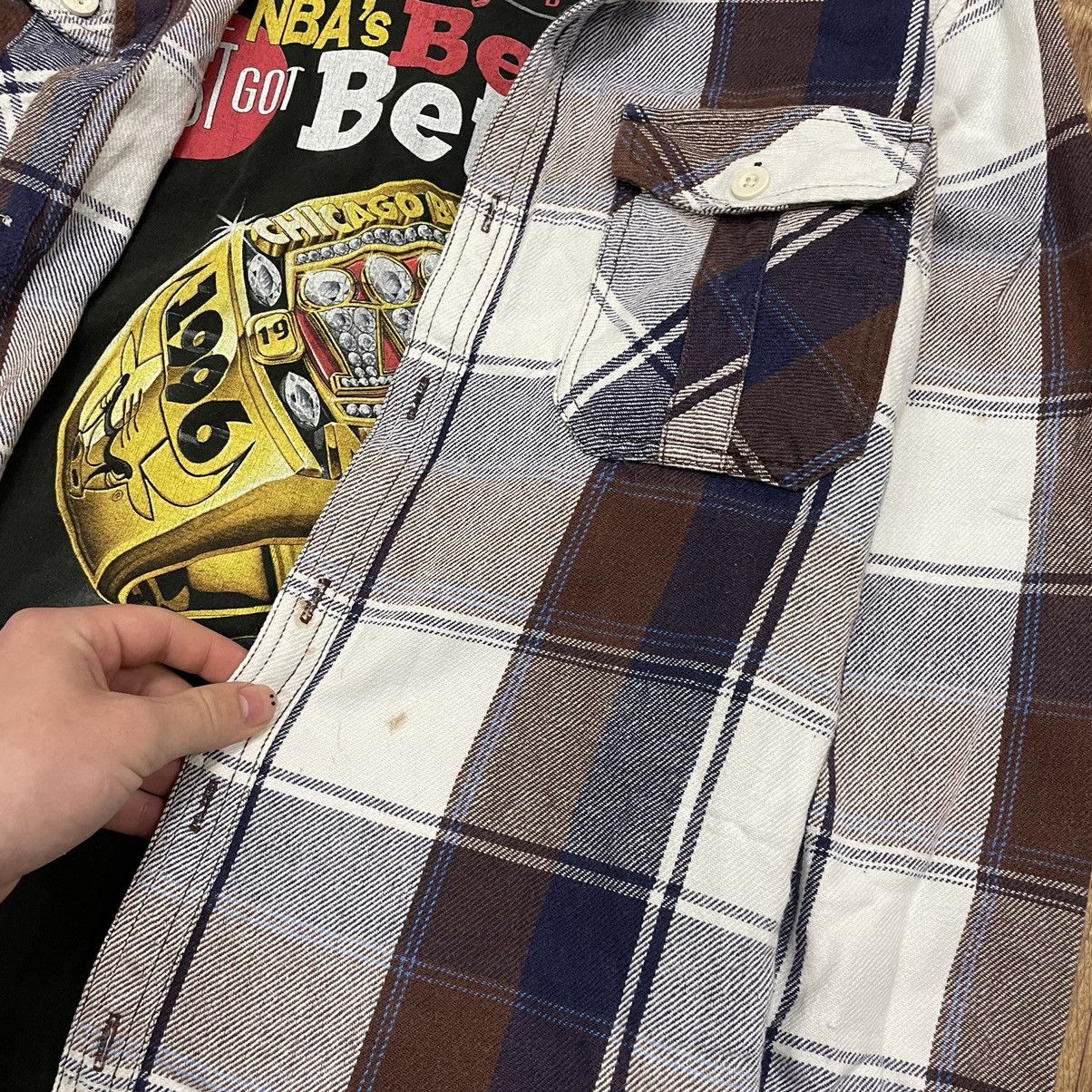 Vintage Vintage 90s Plaid Shirt Y2K Streetwear Grunge Oversized XL Size US XL / EU 56 / 4 - 6 Thumbnail