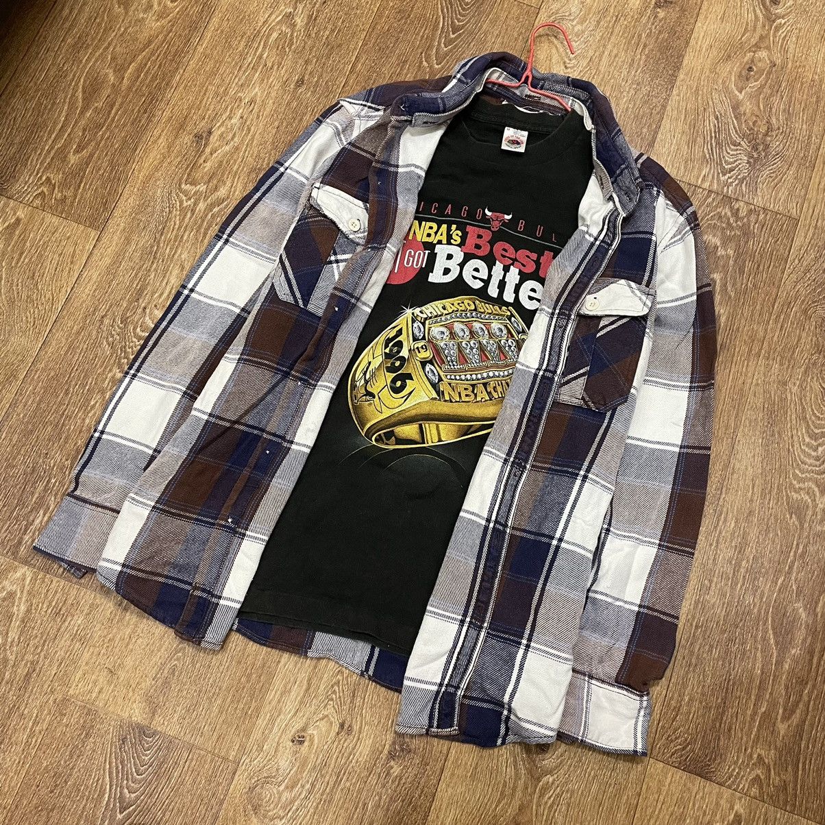 Vintage Vintage 90s Plaid Shirt Y2K Streetwear Grunge Oversized XL Size US XL / EU 56 / 4 - 1 Thumbnail