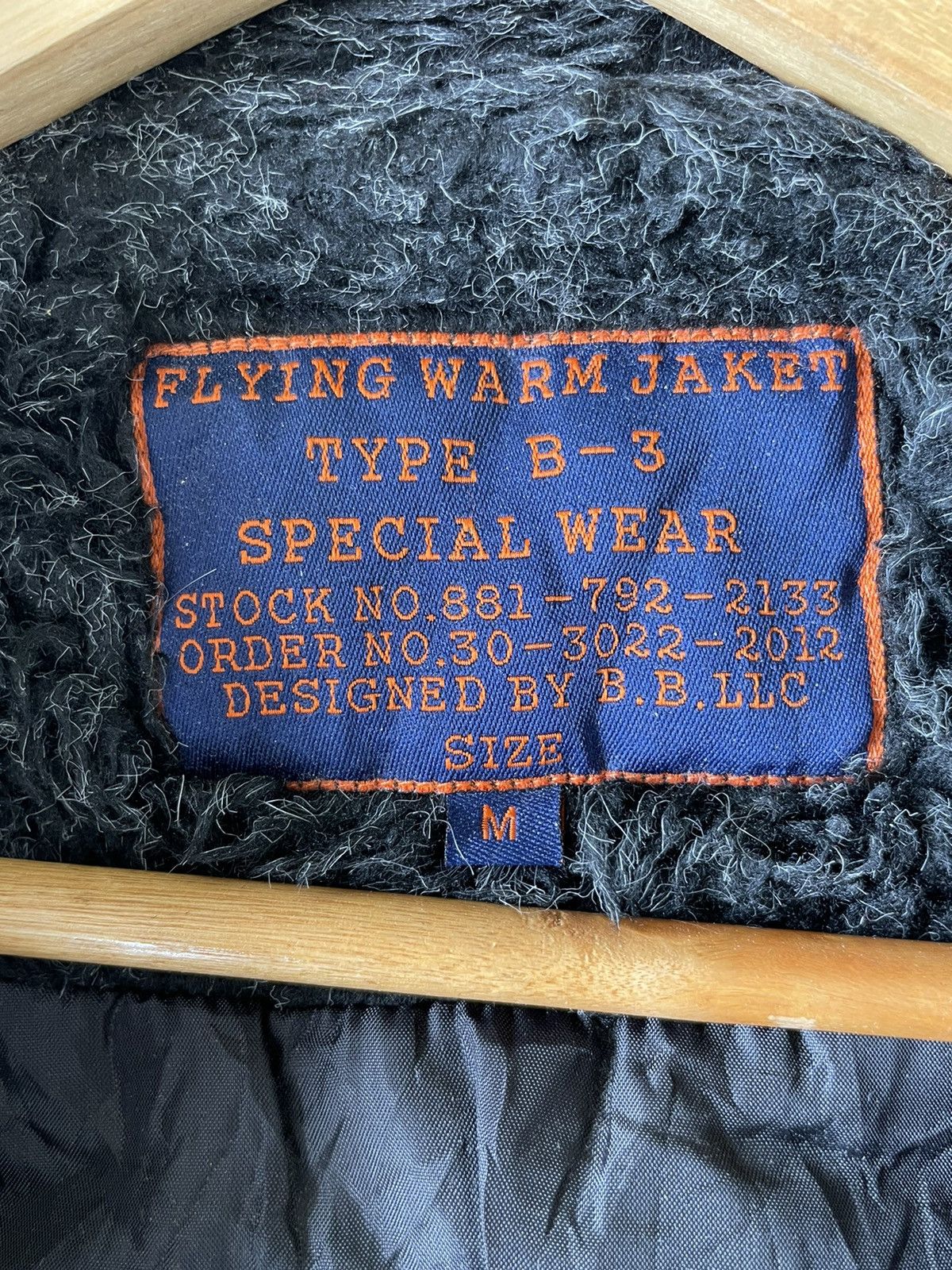 Japanese Brand B.B.LLC Type B3 Flight Jacket Size US M / EU 48-50 / 2 - 16 Thumbnail