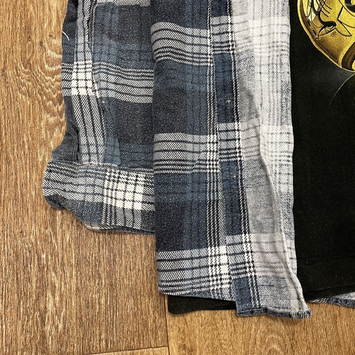 Vintage Vintage 90s Plaid Flannel Shirt Oversized Grunge Archive L Size US L / EU 52-54 / 3 - 3 Thumbnail
