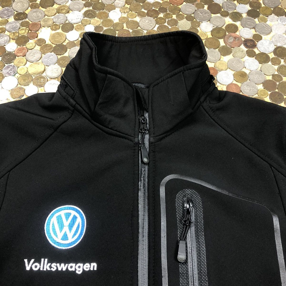 Other Volkswagen Zip tech fleece jacket Size US M / EU 48-50 / 2 - 2 Thumbnail