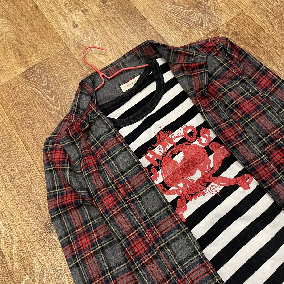 Flannel Vintage 90s Plaid Flannel Shirt Y2K Streetwear Checkered Size US M / EU 48-50 / 2 - 5 Thumbnail
