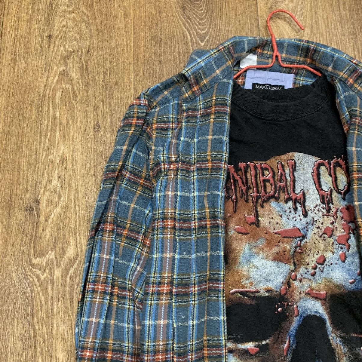 Vintage Vintage 90s Plaid Shirt Y2K Grunge Streetwear Oversized M Size US M / EU 48-50 / 2 - 4 Thumbnail