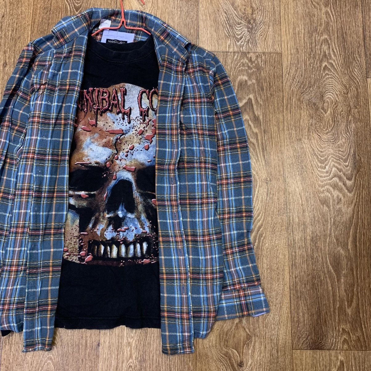 Vintage Vintage 90s Plaid Shirt Y2K Grunge Streetwear Oversized M Size US M / EU 48-50 / 2 - 2 Thumbnail