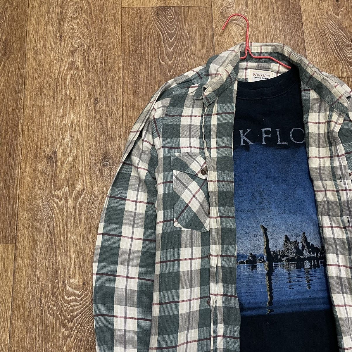 Vintage Vintage 90s Plaid Shirt Oversized Grunge Faded Workwear M Size US M / EU 48-50 / 2 - 5 Thumbnail