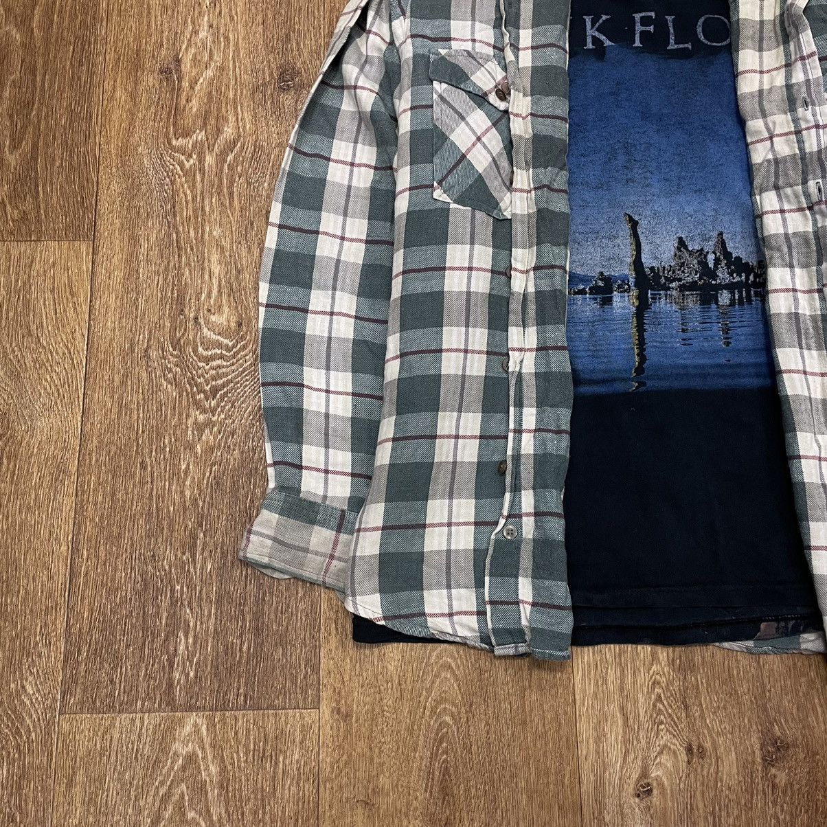 Vintage Vintage 90s Plaid Shirt Oversized Grunge Faded Workwear M Size US M / EU 48-50 / 2 - 4 Thumbnail