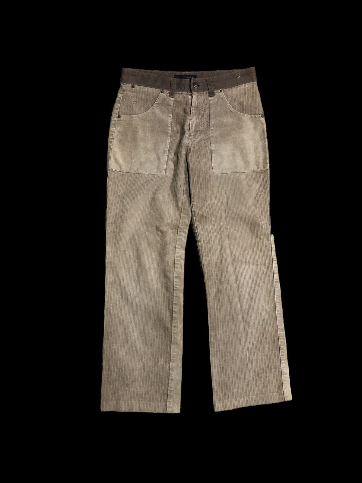 Hypebeast RECONSTRUCTED CORDUROY BAKER PANT BY CRENCIA Size US 30 / EU 46 - 1 Thumbnail