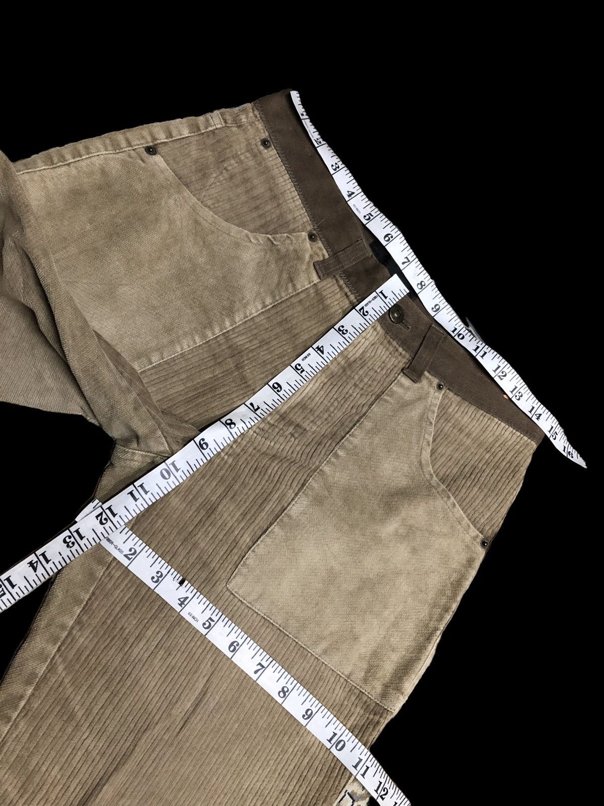 Hypebeast RECONSTRUCTED CORDUROY BAKER PANT BY CRENCIA Size US 30 / EU 46 - 8 Thumbnail