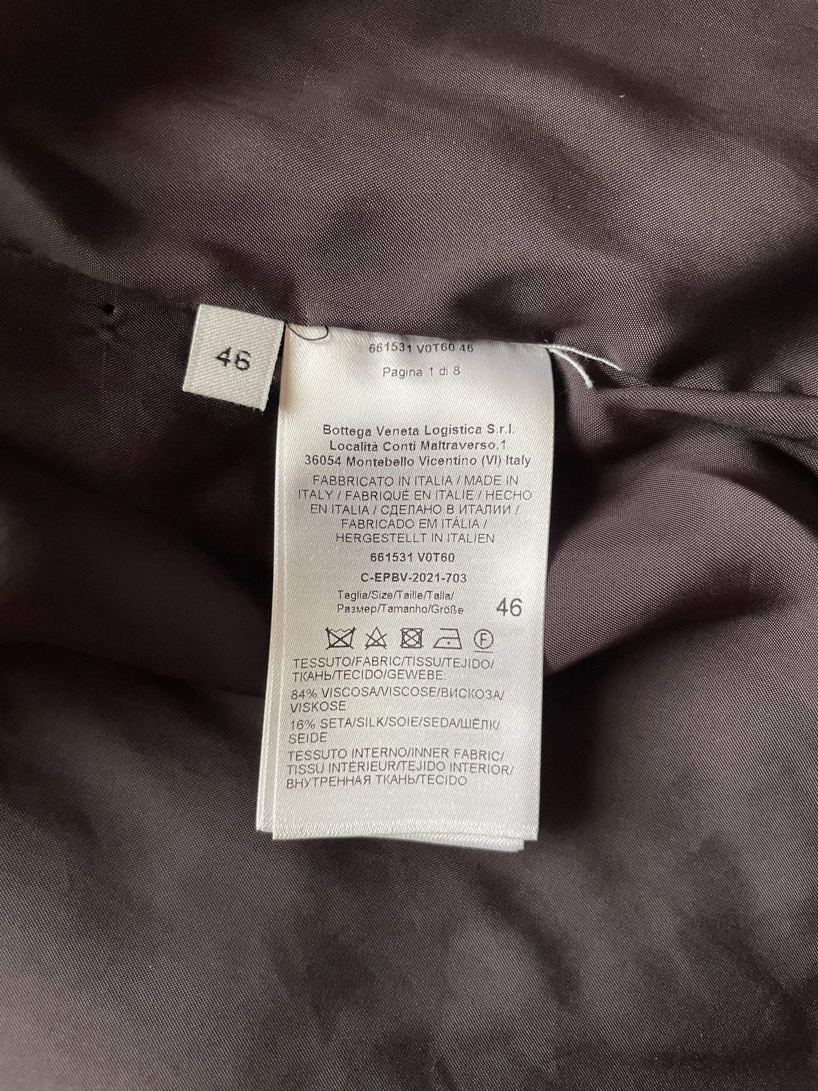 Bottega Veneta Bottega Veneta Parachute Shirt SS21 (1000) Size US S / EU 44-46 / 1 - 10 Thumbnail