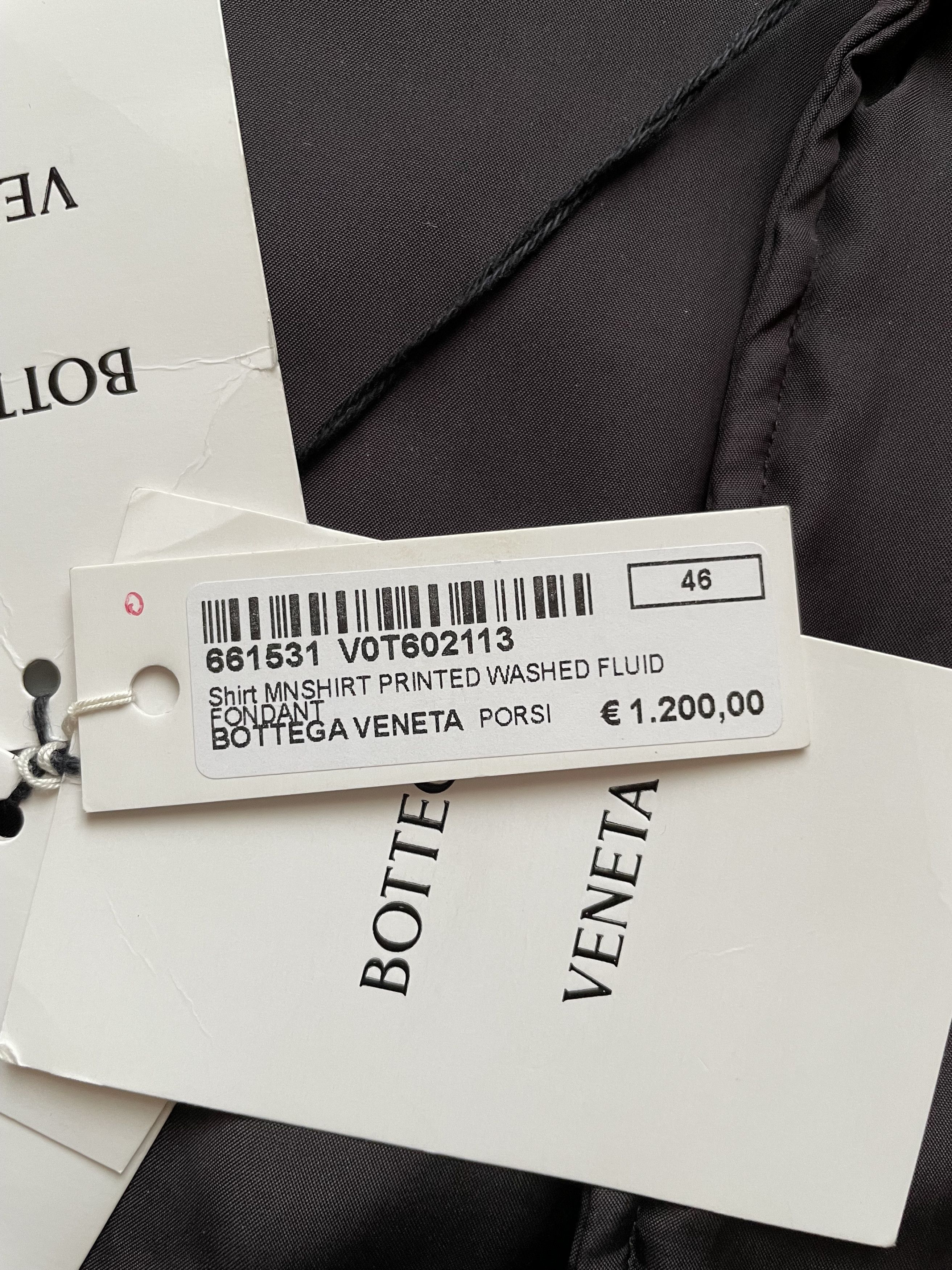 Bottega Veneta Bottega Veneta Parachute Shirt SS21 (1000) Size US S / EU 44-46 / 1 - 4 Thumbnail