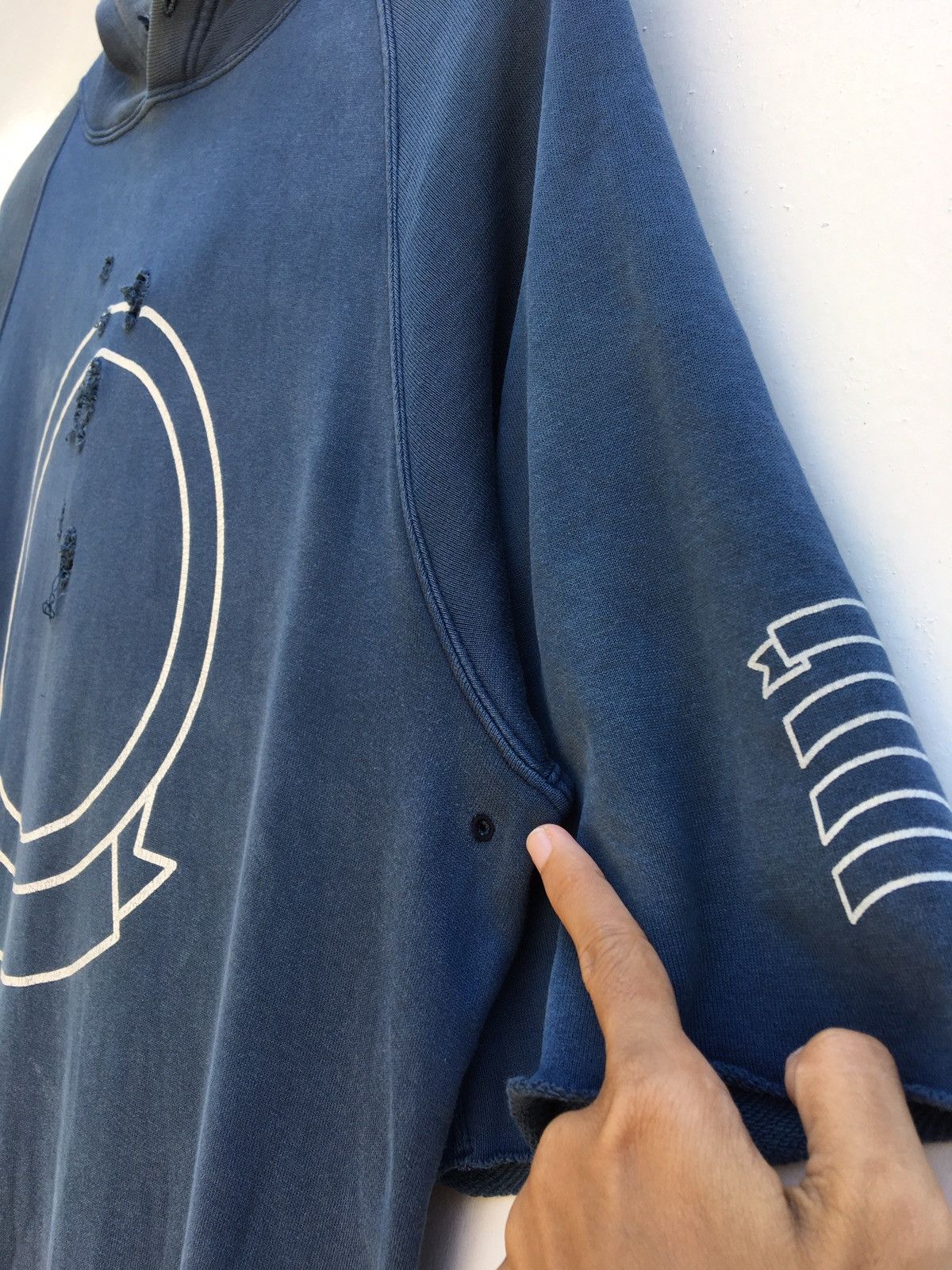 Number (N)ine Vintage Number (N)ine Short Sleeve Hoodie Rare Size 4 Size US M / EU 48-50 / 2 - 8 Thumbnail