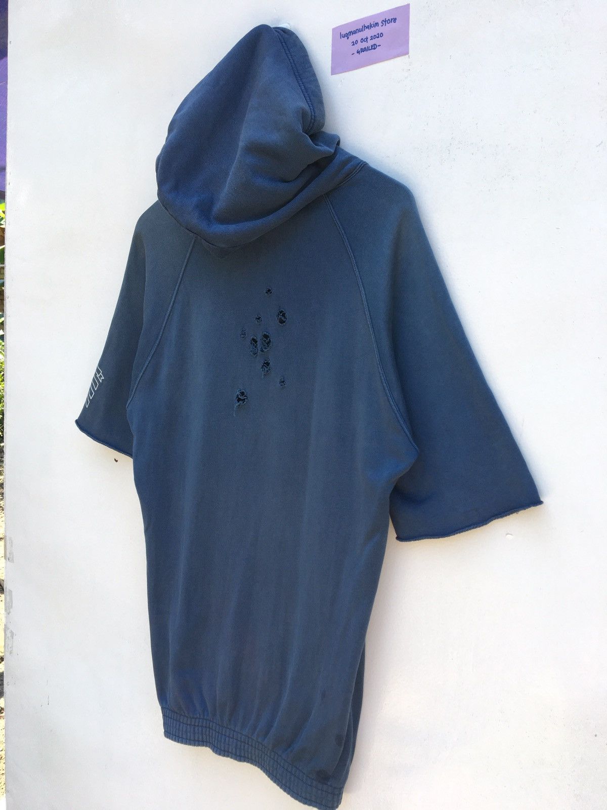Number (N)ine Vintage Number (N)ine Short Sleeve Hoodie Rare Size 4 Size US M / EU 48-50 / 2 - 14 Thumbnail