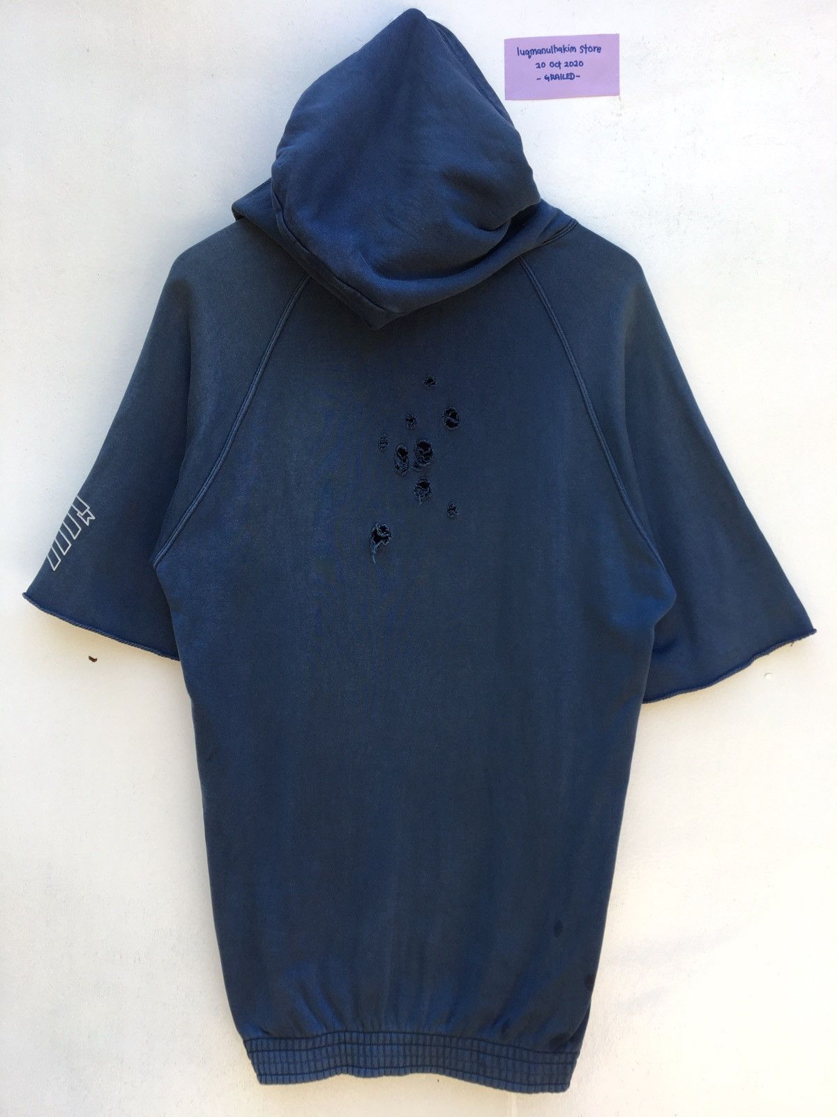 Number (N)ine Vintage Number (N)ine Short Sleeve Hoodie Rare Size 4 Size US M / EU 48-50 / 2 - 13 Thumbnail