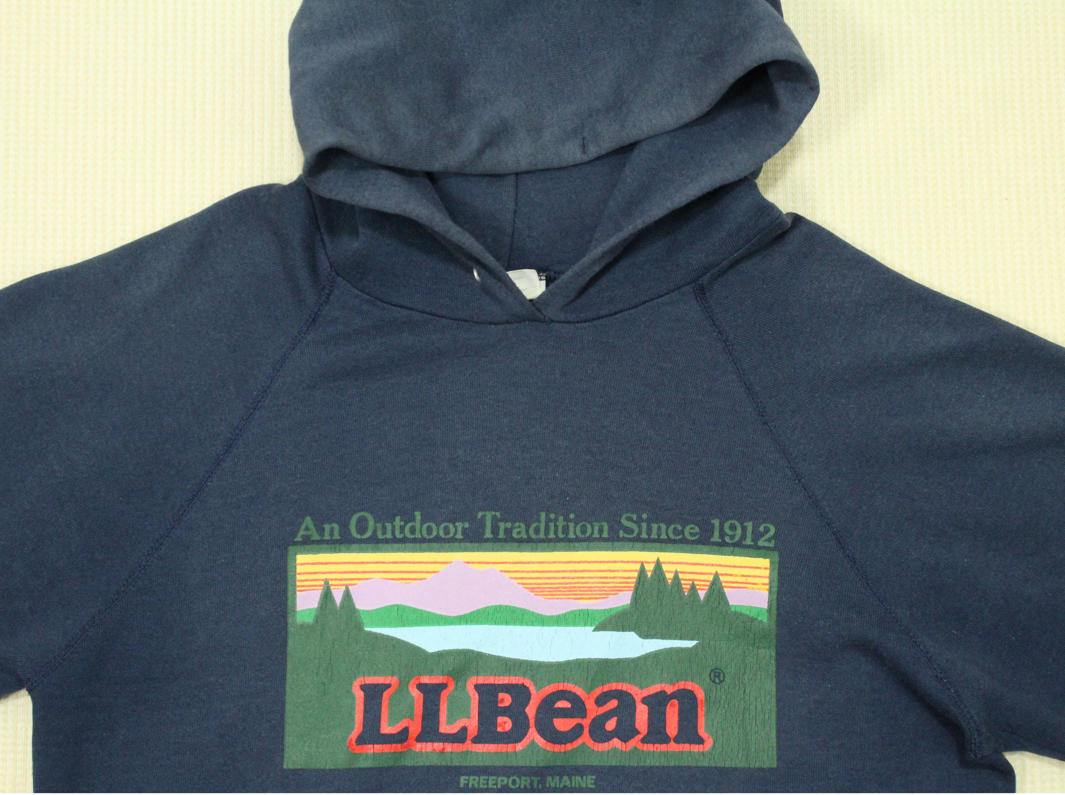 Hanes Vintage 80s LL BEAN x HANES Hoodie Size US L / EU 52-54 / 3 - 8 Thumbnail