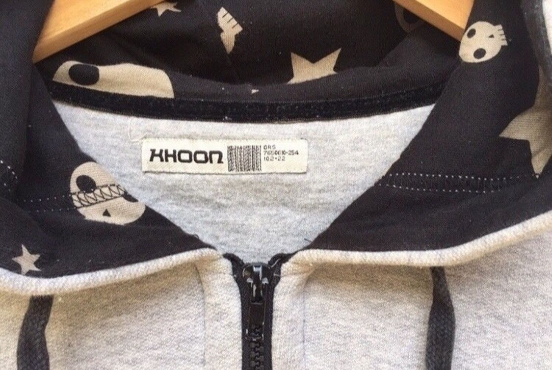 Japanese Brand × Vintage 🔥Khon Zipper Sweatshirt With Hoodies Size US M / EU 48-50 / 2 - 5 Thumbnail