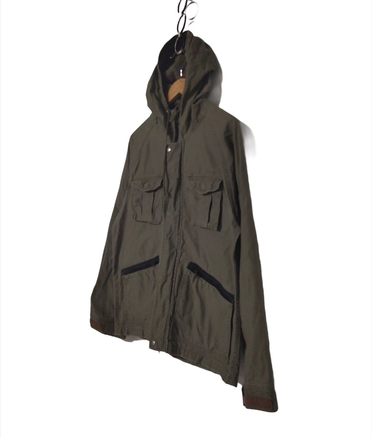 Vintage Alli Design Wear Original Multy Pocket Jacket With Hoodies Size US M / EU 48-50 / 2 - 3 Thumbnail