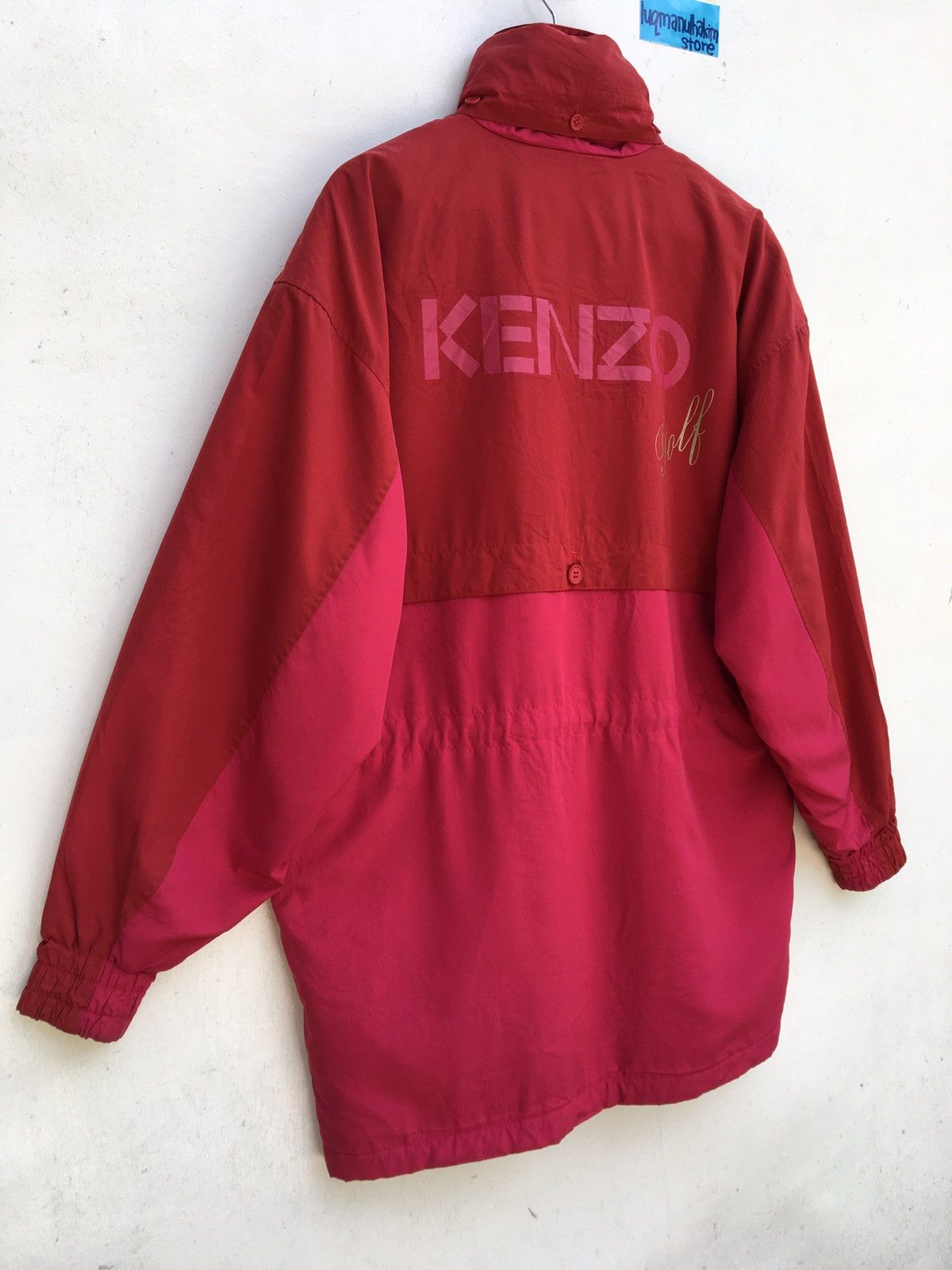 Kenzo Vintage Kenzo Full Zip Windbreaker Jacket Size US XXL / EU 58 / 5 - 2 Thumbnail