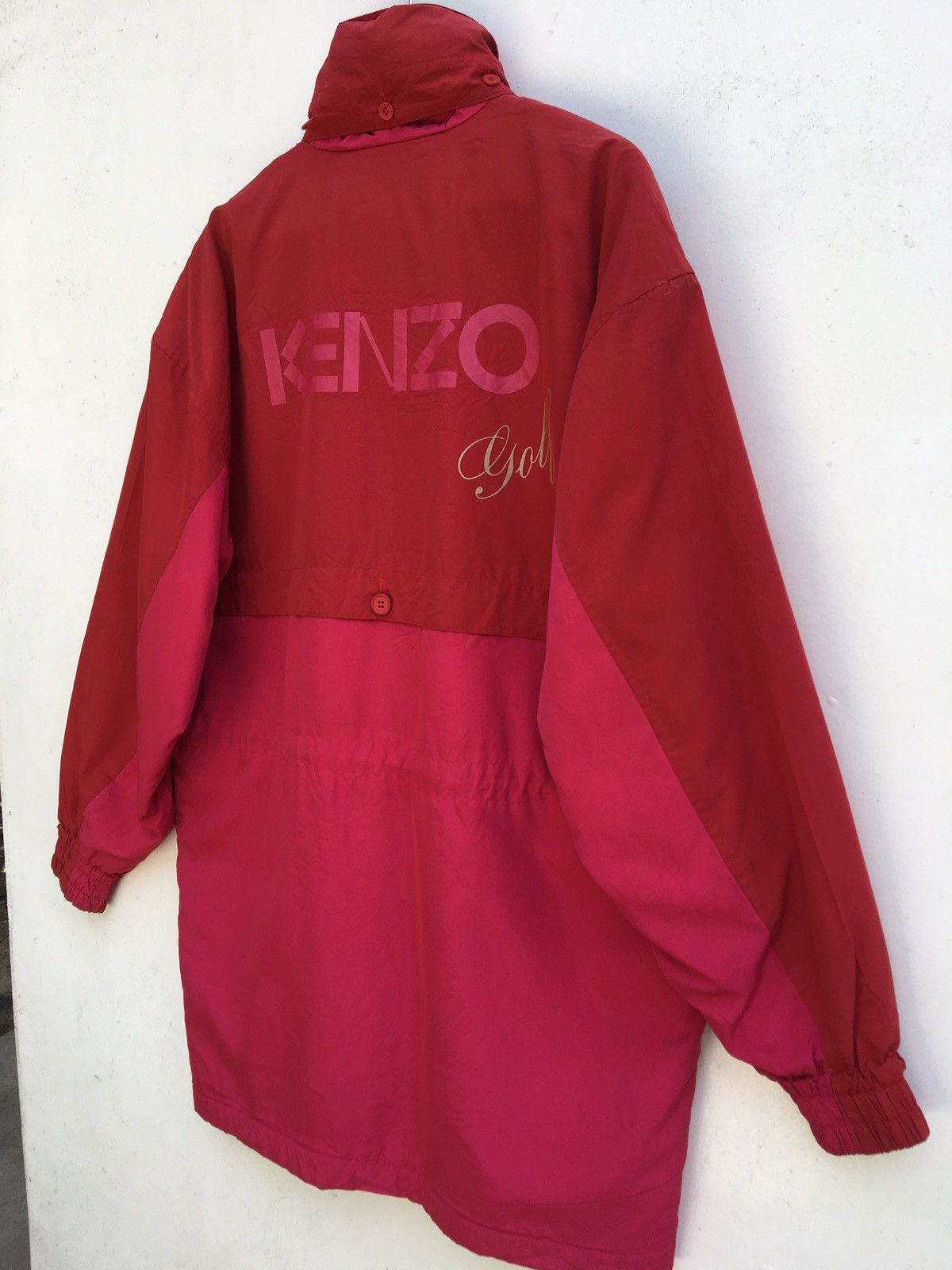 Kenzo Vintage Kenzo Full Zip Windbreaker Jacket Size US XXL / EU 58 / 5 - 3 Thumbnail