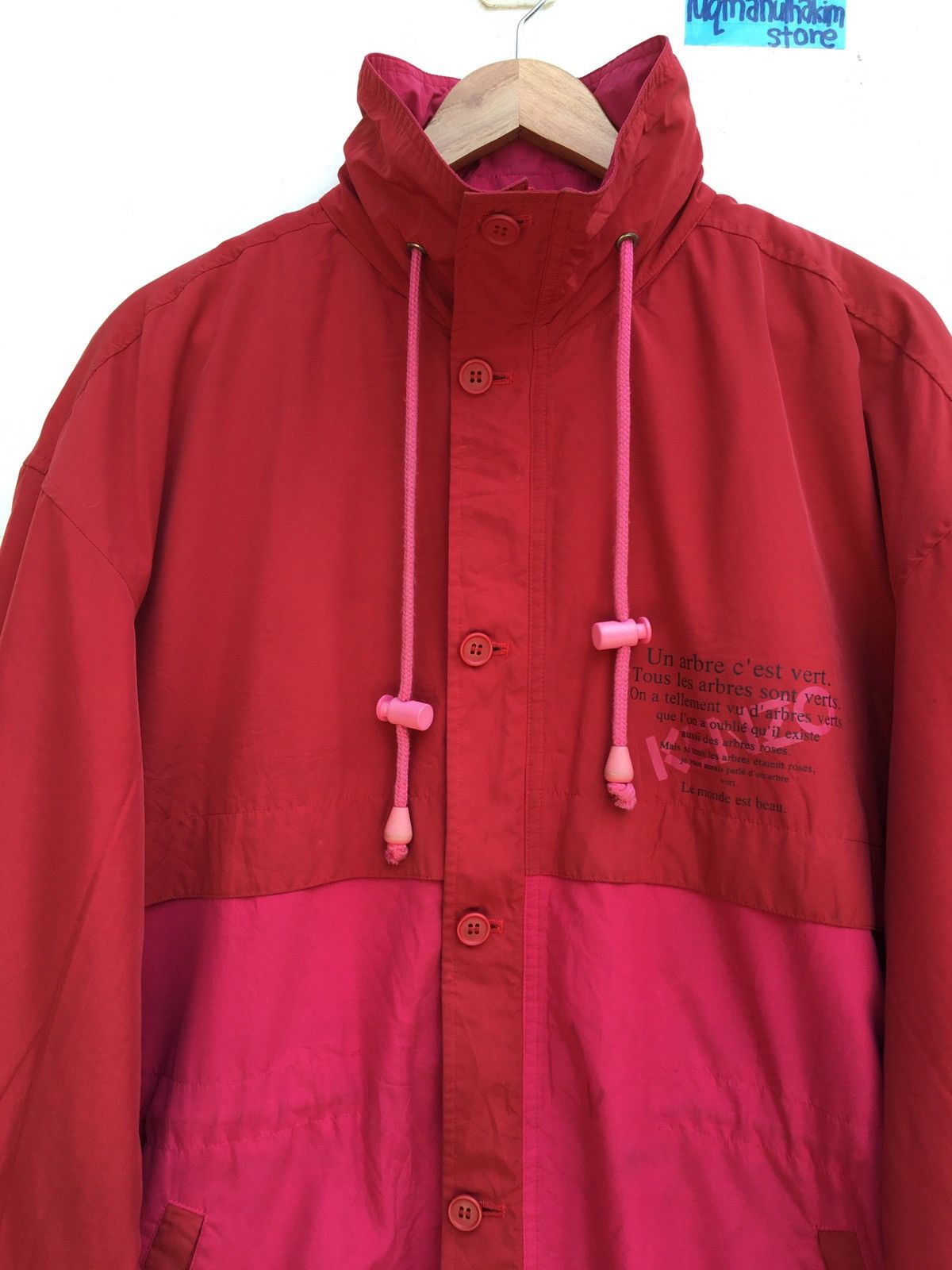 Kenzo Vintage Kenzo Full Zip Windbreaker Jacket Size US XXL / EU 58 / 5 - 8 Thumbnail