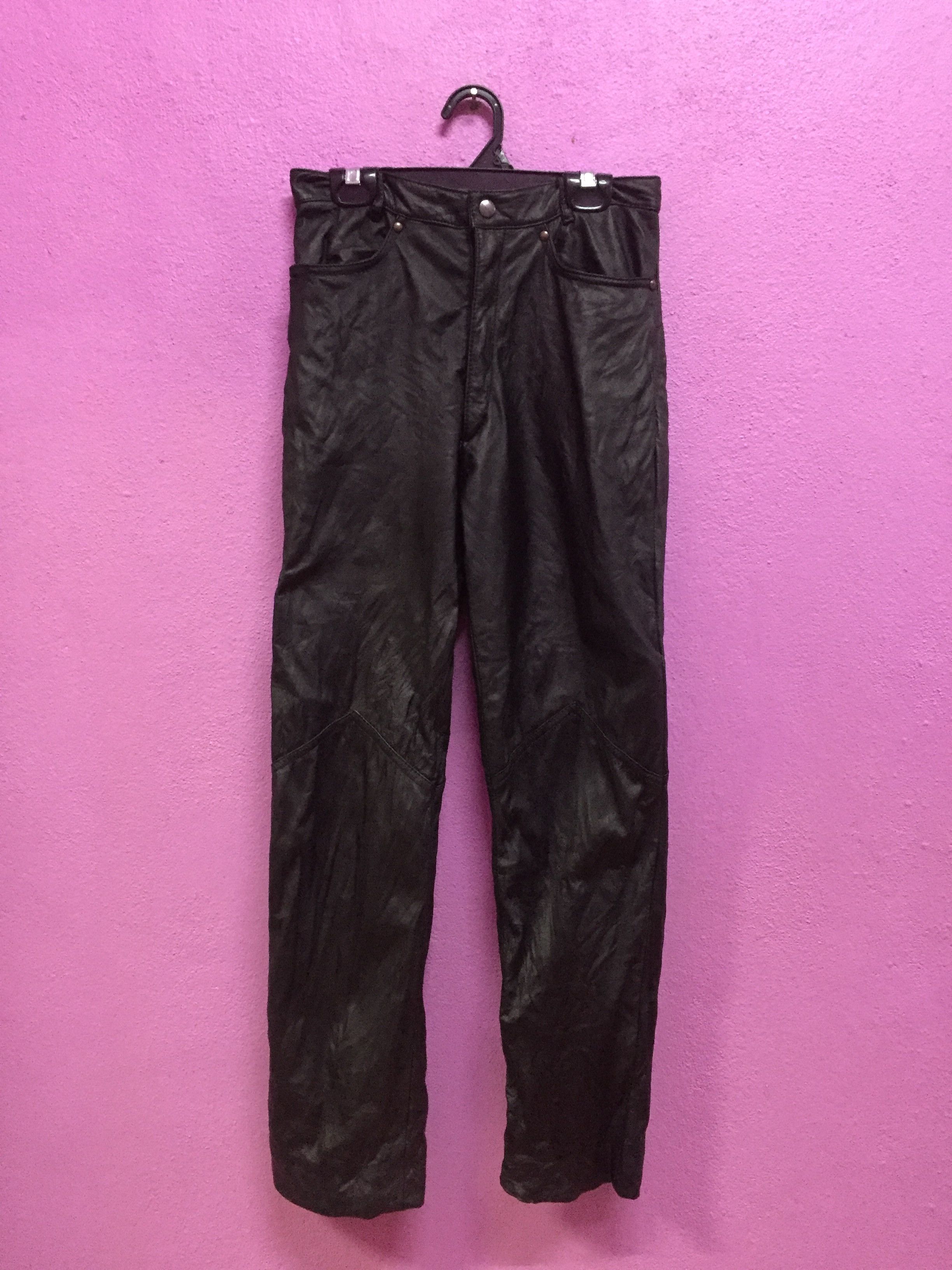 Leather Leather Pants Size US 27 - 1 Thumbnail