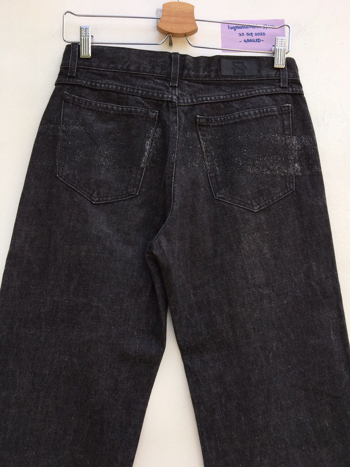 Fendi Vintage 90s FENDI Roma Glitter Jeans Size: US 36 / EU 52 Size US 36 / EU 52 - 14 Thumbnail