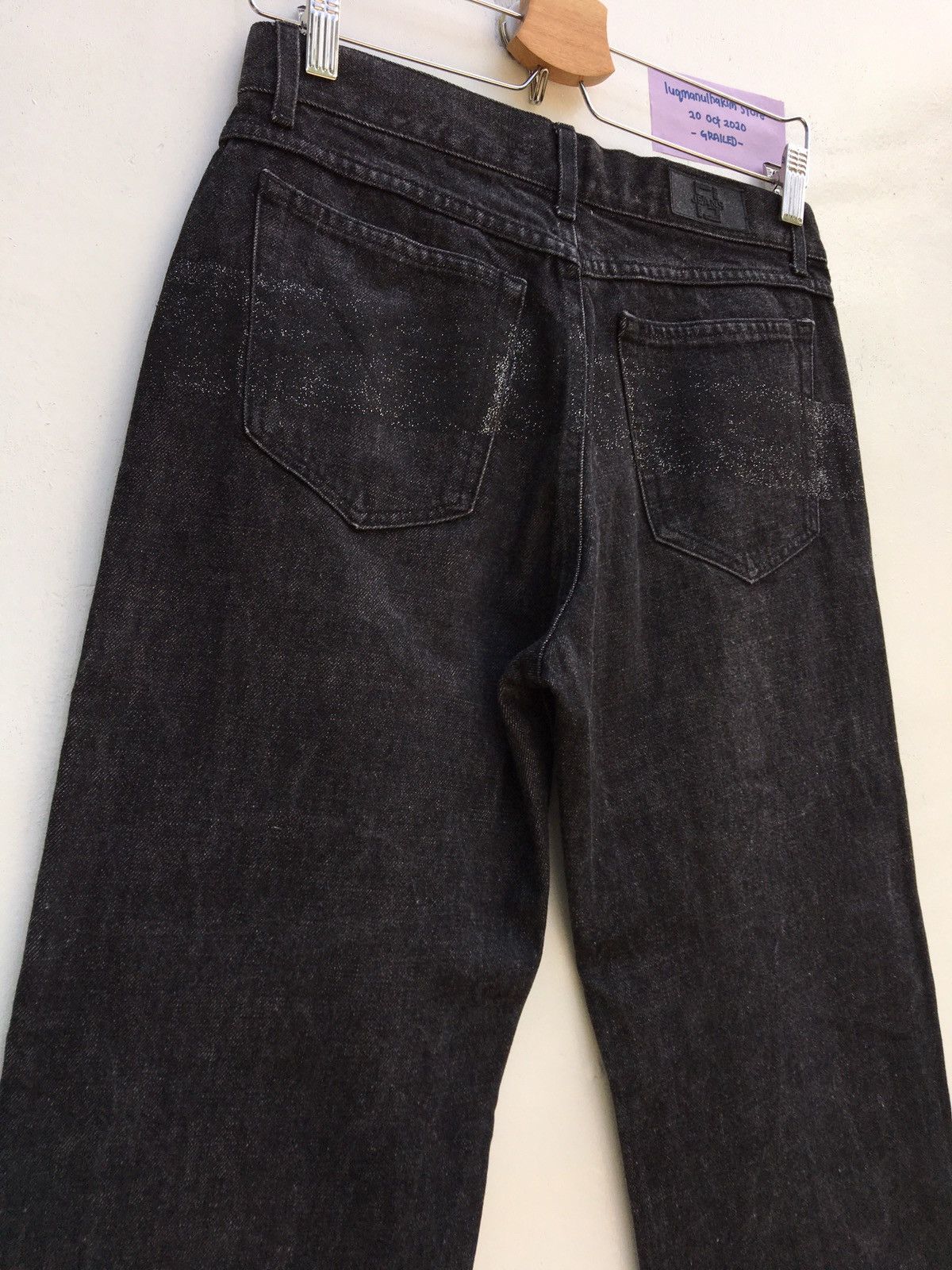 Fendi Vintage 90s FENDI Roma Glitter Jeans Size: US 36 / EU 52 Size US 36 / EU 52 - 15 Thumbnail