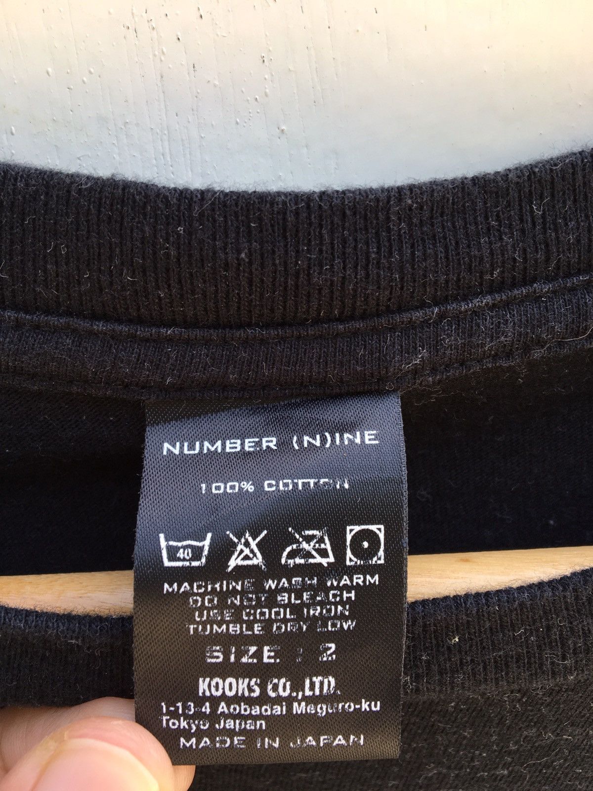 Number (N)ine Rare NUMBER NINE MILK & COOKIES TRAVIS SCOTT Size US M / EU 48-50 / 2 - 6 Thumbnail