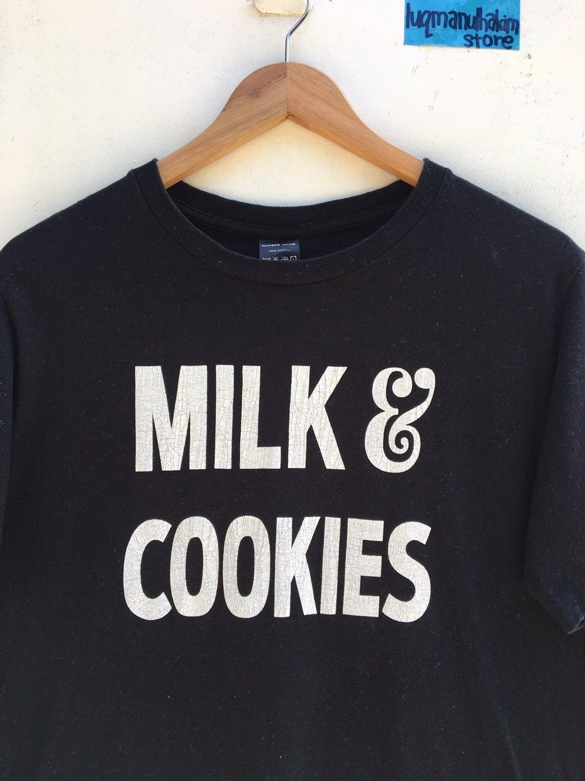 Number (N)ine Rare NUMBER NINE MILK & COOKIES TRAVIS SCOTT Size US M / EU 48-50 / 2 - 3 Thumbnail