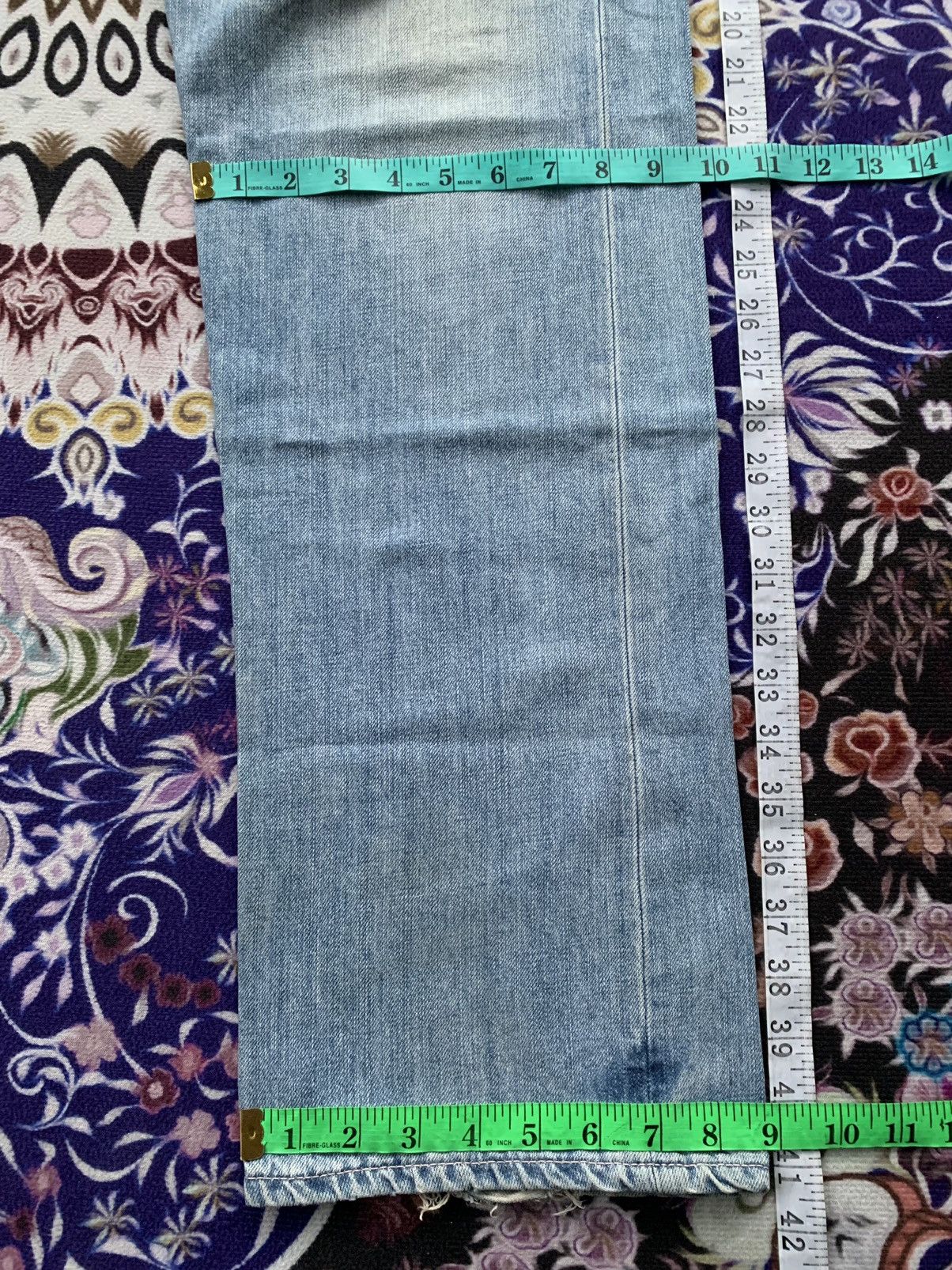 Japanese Brand Journal Standard Faded Wash Denim Size US 34 / EU 50 - 15 Thumbnail