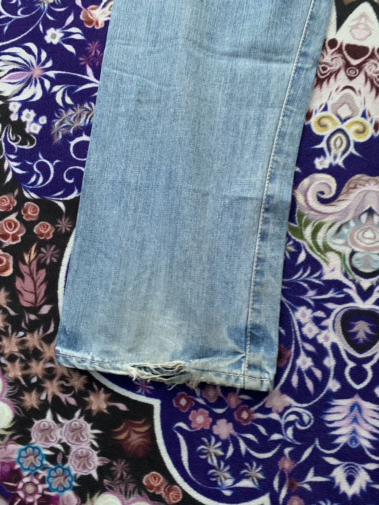Japanese Brand Journal Standard Faded Wash Denim Size US 34 / EU 50 - 10 Thumbnail
