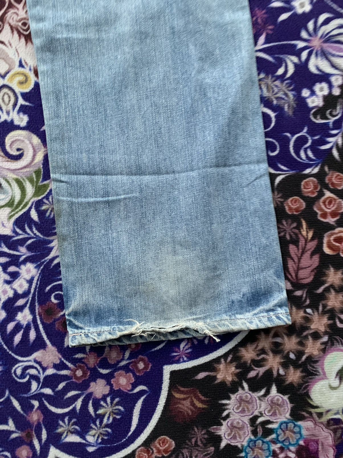 Japanese Brand Journal Standard Faded Wash Denim Size US 34 / EU 50 - 9 Thumbnail