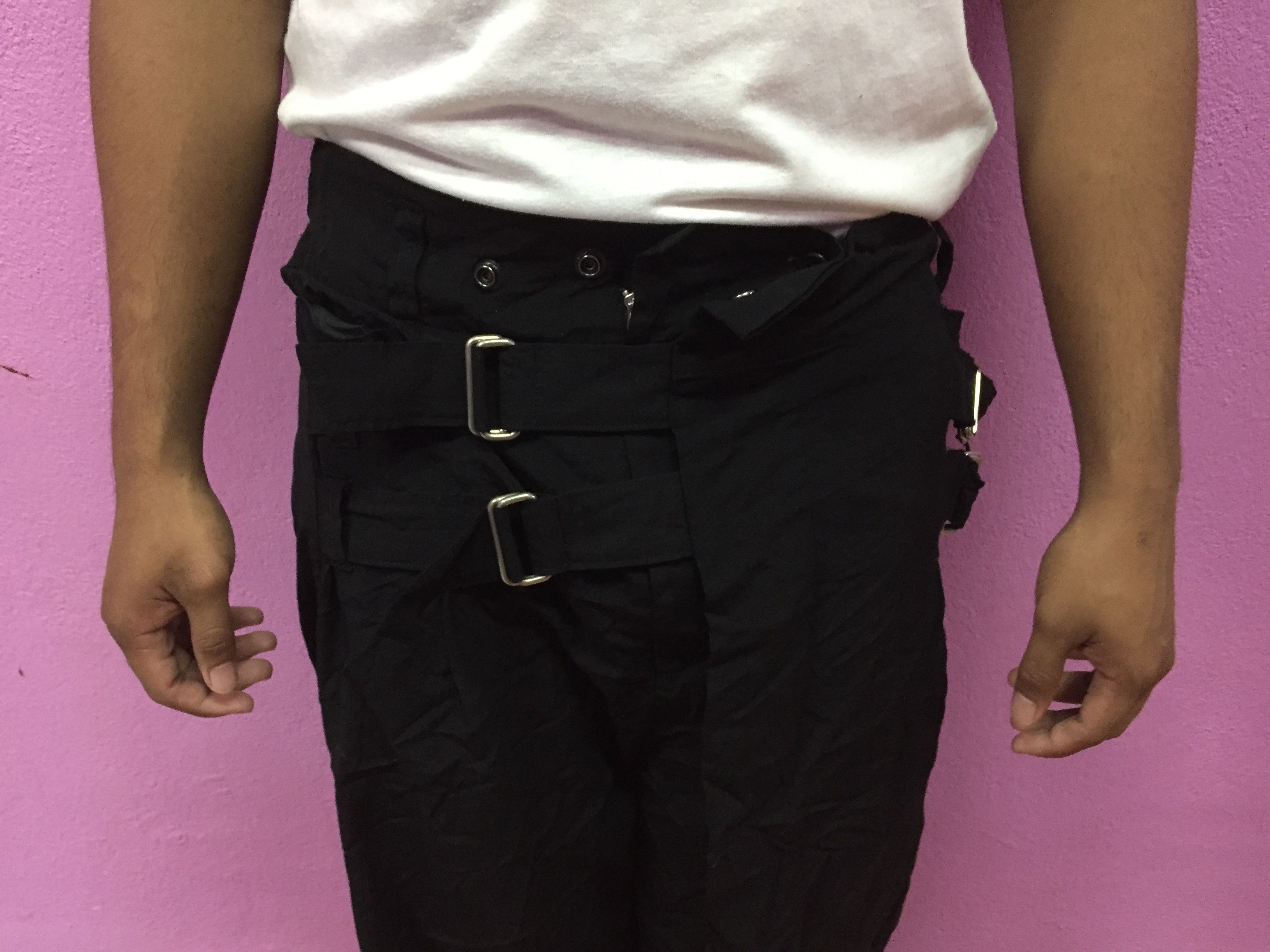 Japanese Brand GGD Tokyo Grand Designs Bondage Baggy Pants Size US 30 / EU 46 - 5 Thumbnail