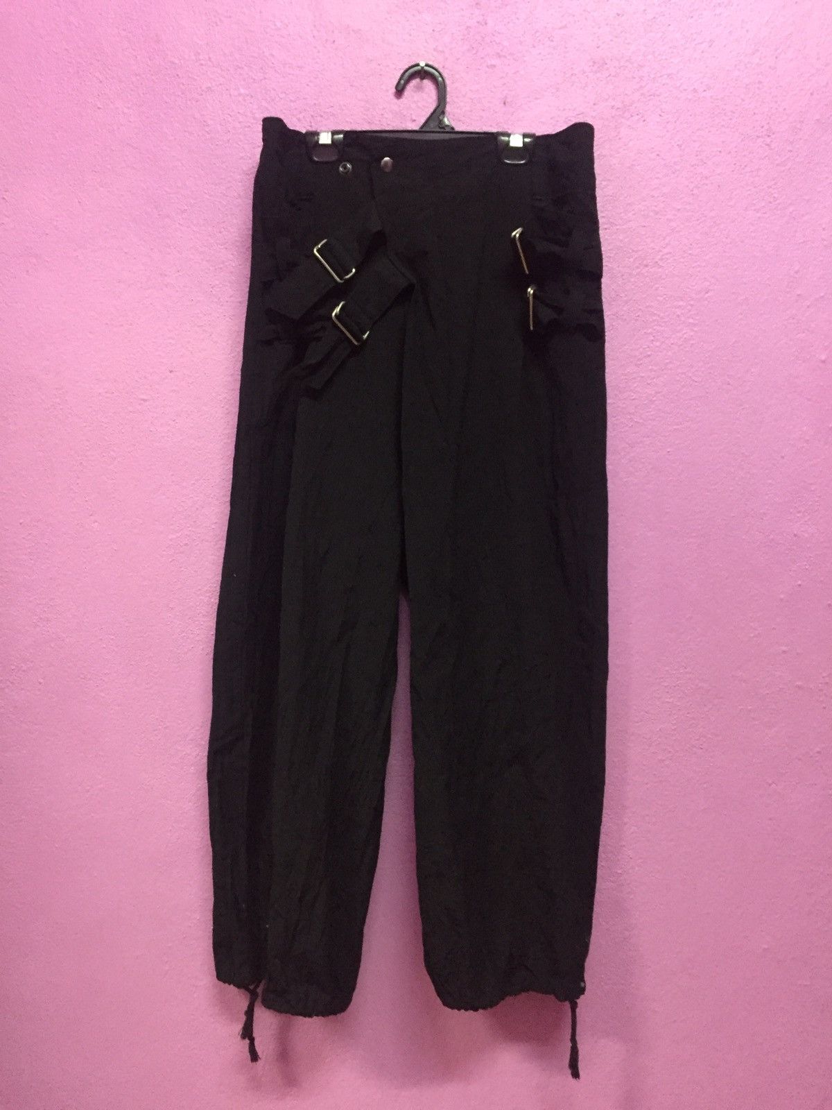 image of Ggd Tokyo Grand Designs Bondage Baggy Pants in Black, Men's (Size 30)