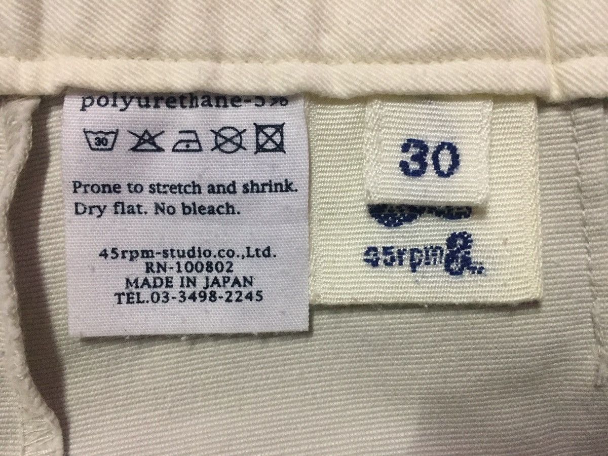 45rpm Vintage 90’s 45rpm Side Pockets Pants Size 30 Size US 28 / EU 44 - 7 Thumbnail