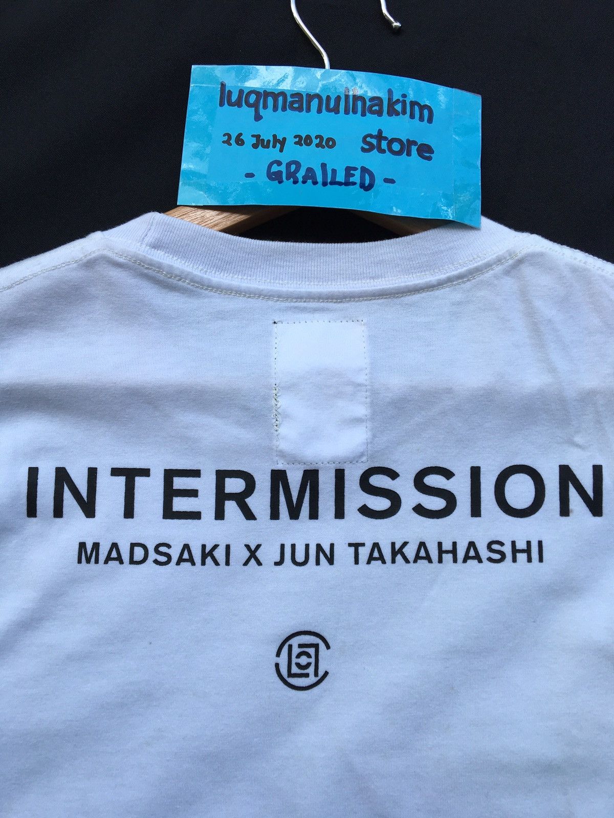 Jun Takahashi Rare Jun Takahashi x Madsaki Intermission Tee | Grailed