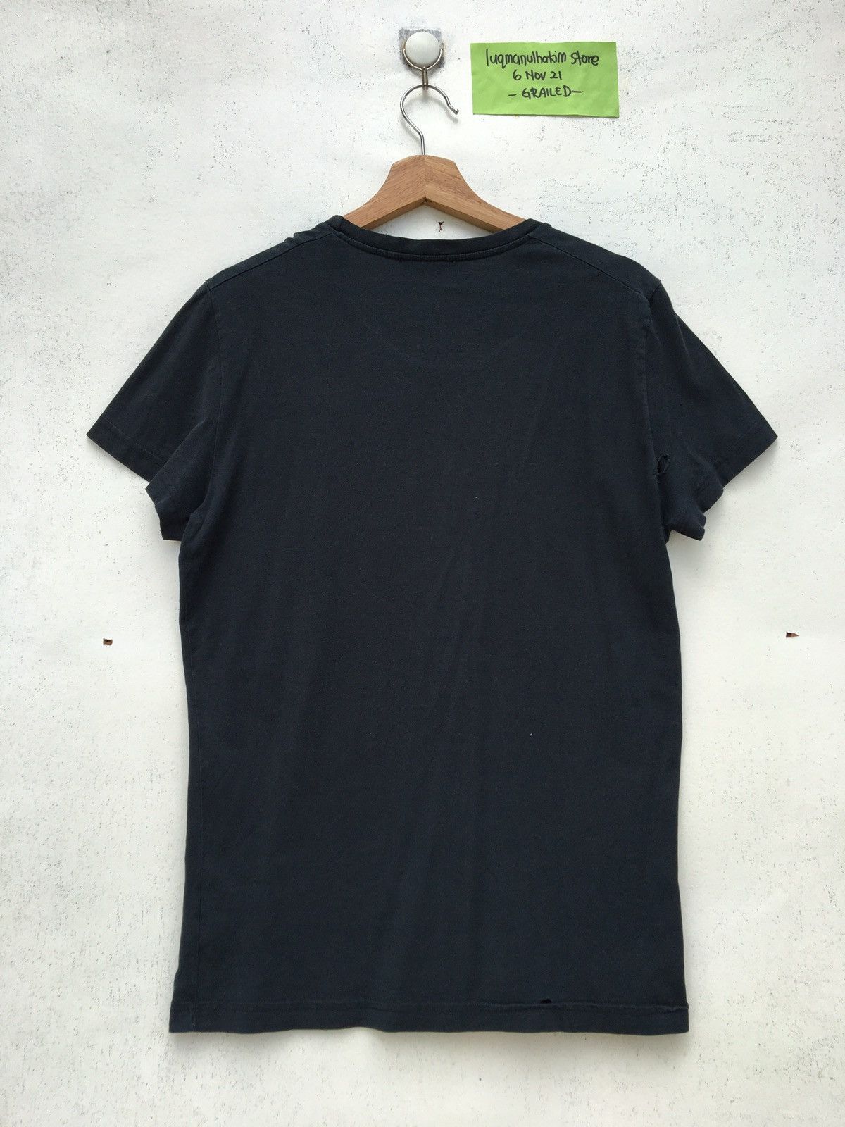 Alexander McQueen Rare MCQ by Alexander McQueen Black Graphic Tee Size US M / EU 48-50 / 2 - 14 Thumbnail