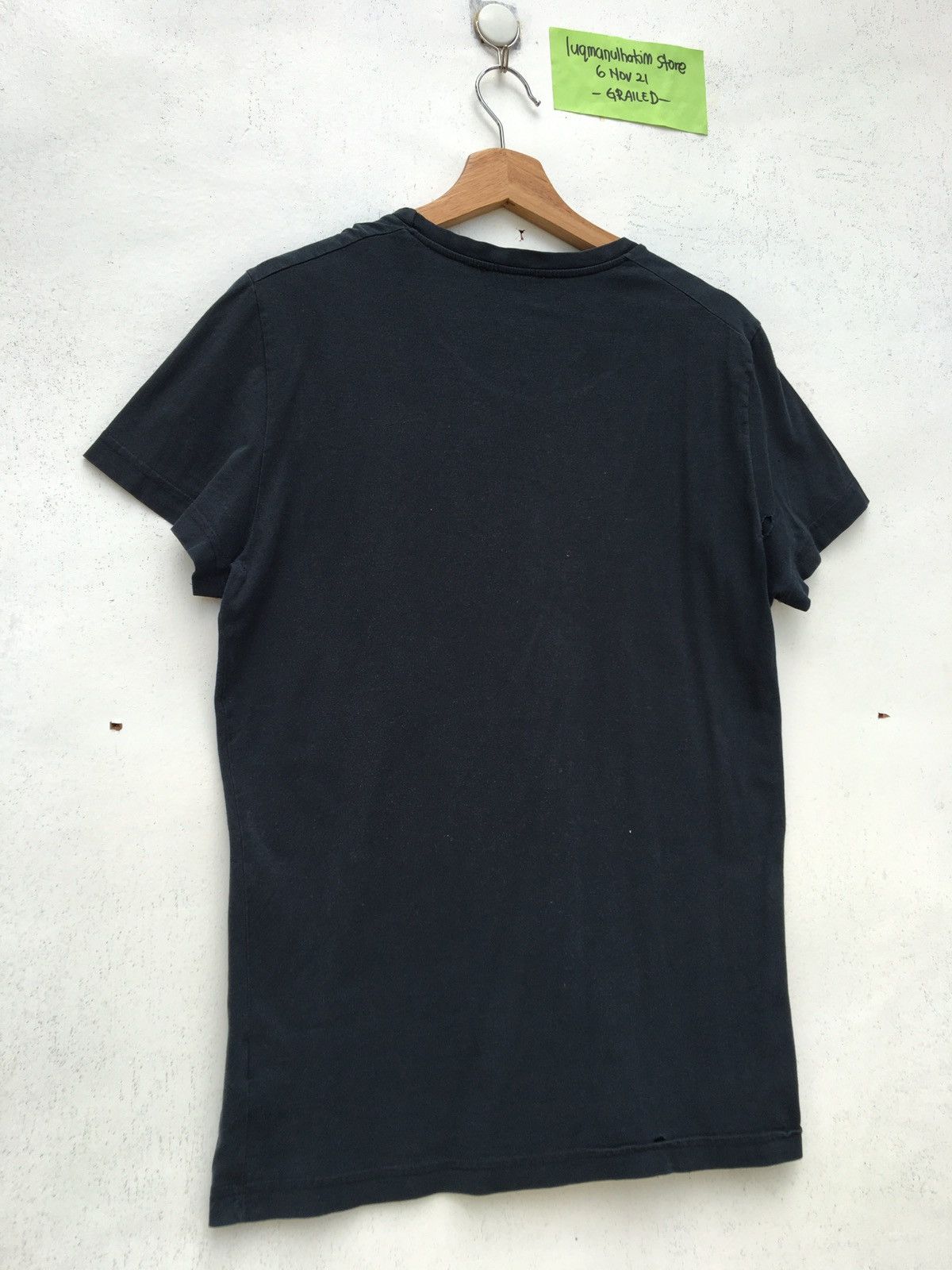 Alexander McQueen Rare MCQ by Alexander McQueen Black Graphic Tee Size US M / EU 48-50 / 2 - 15 Thumbnail
