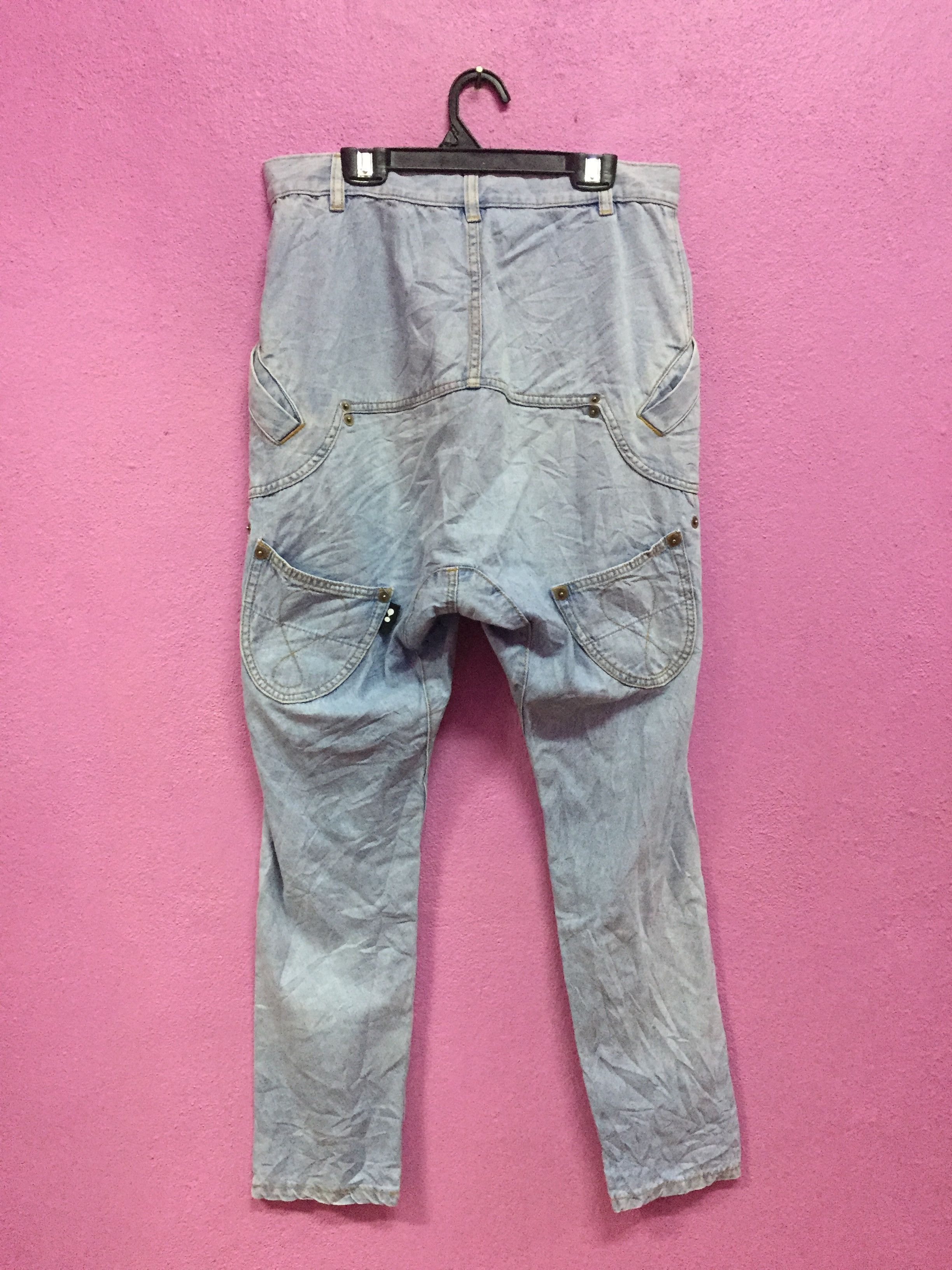 Issey Miyake Mercibeaucoup Jevous Enpire Issey Miyake Denim Jeans Size US 30 / EU 46 - 2 Thumbnail