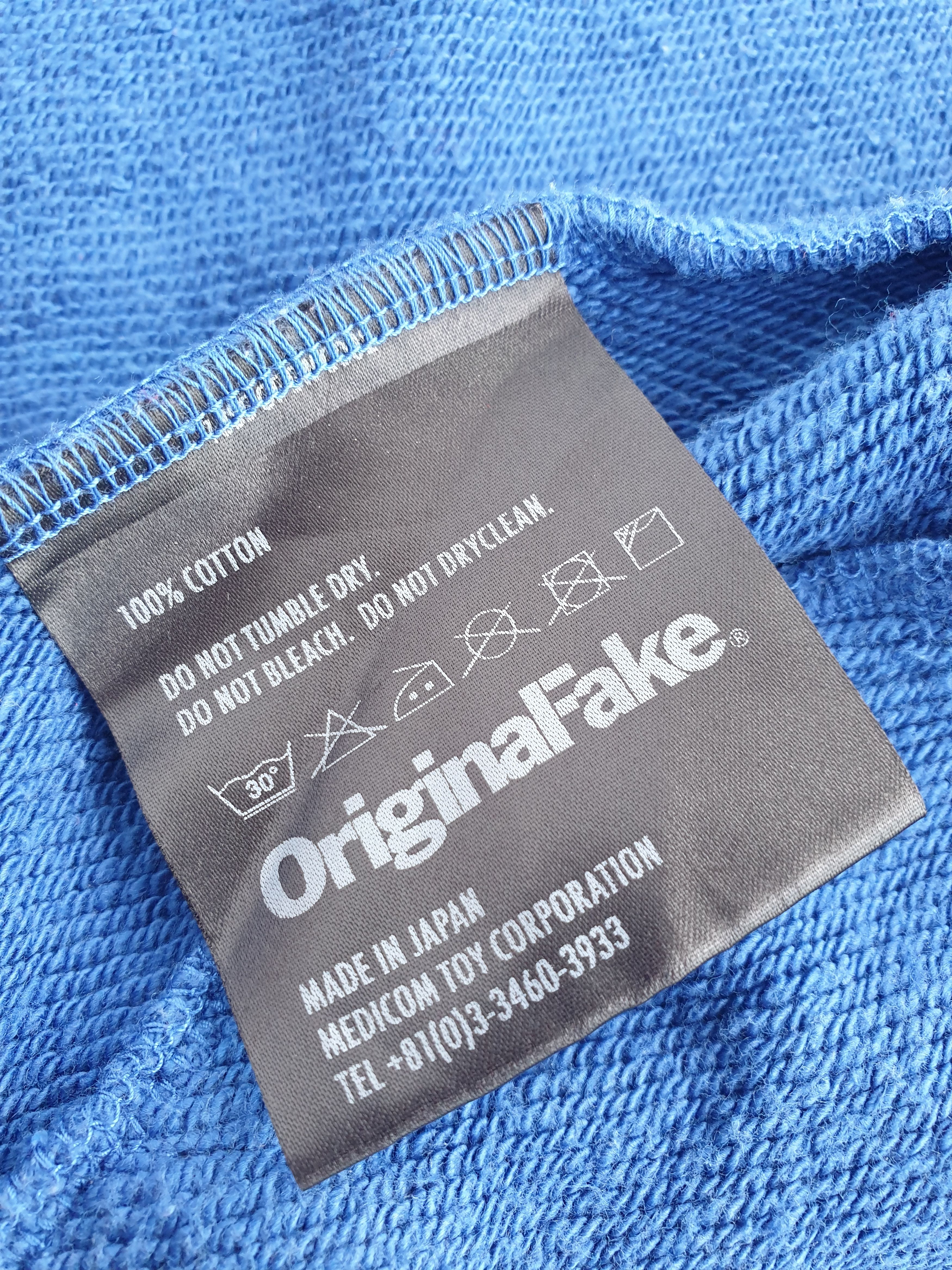 Japanese Brand × Kaws × Original Fake Vintage Original Fake Zip hoodie Size US M / EU 48-50 / 2 - 6 Thumbnail