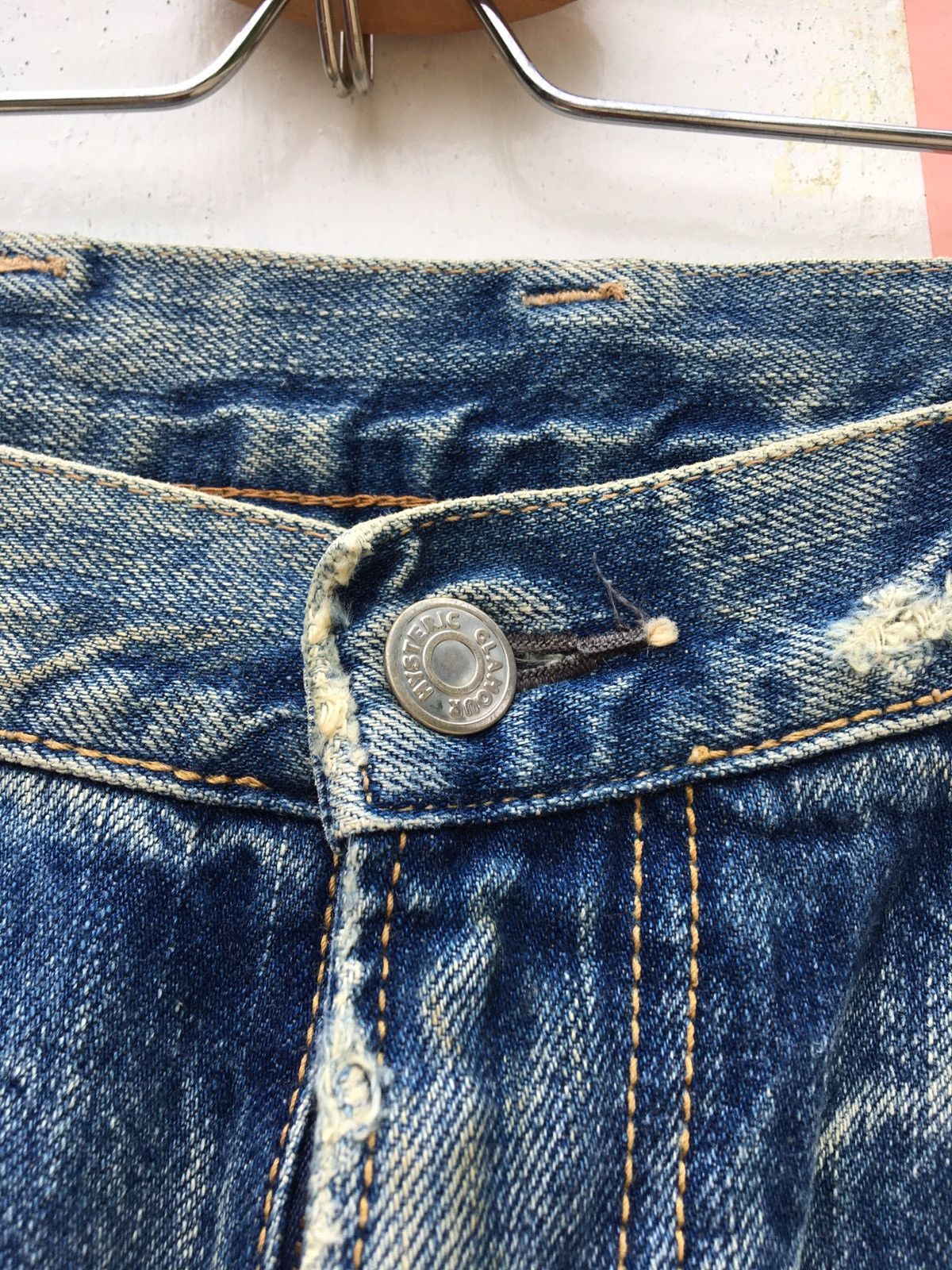 Hysteric Glamour Rare Hysteric Glamour Distressed Metal Spike Jeans Size US 28 / EU 44 - 9 Thumbnail